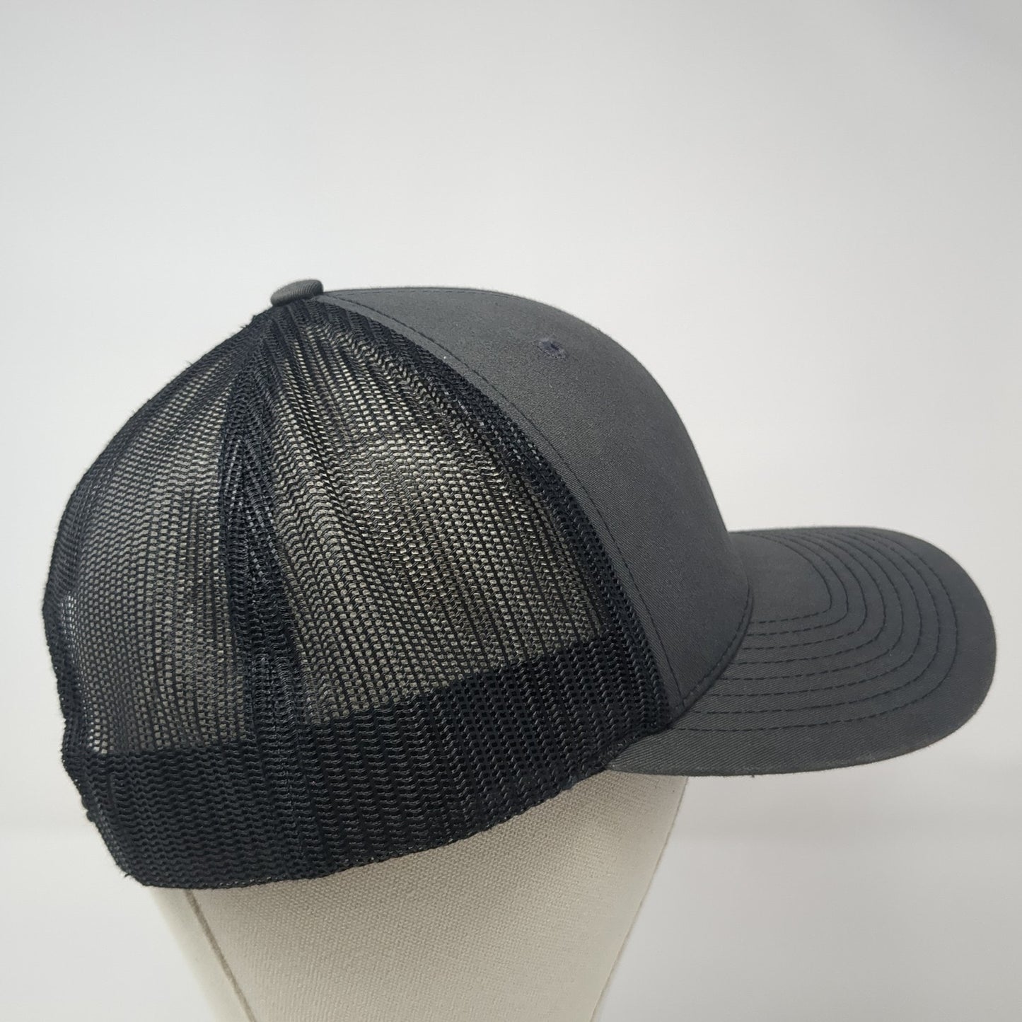 Beacon Rex Williams Snapback Baseball Cap Gray OS Adjustable Mesh Richardson