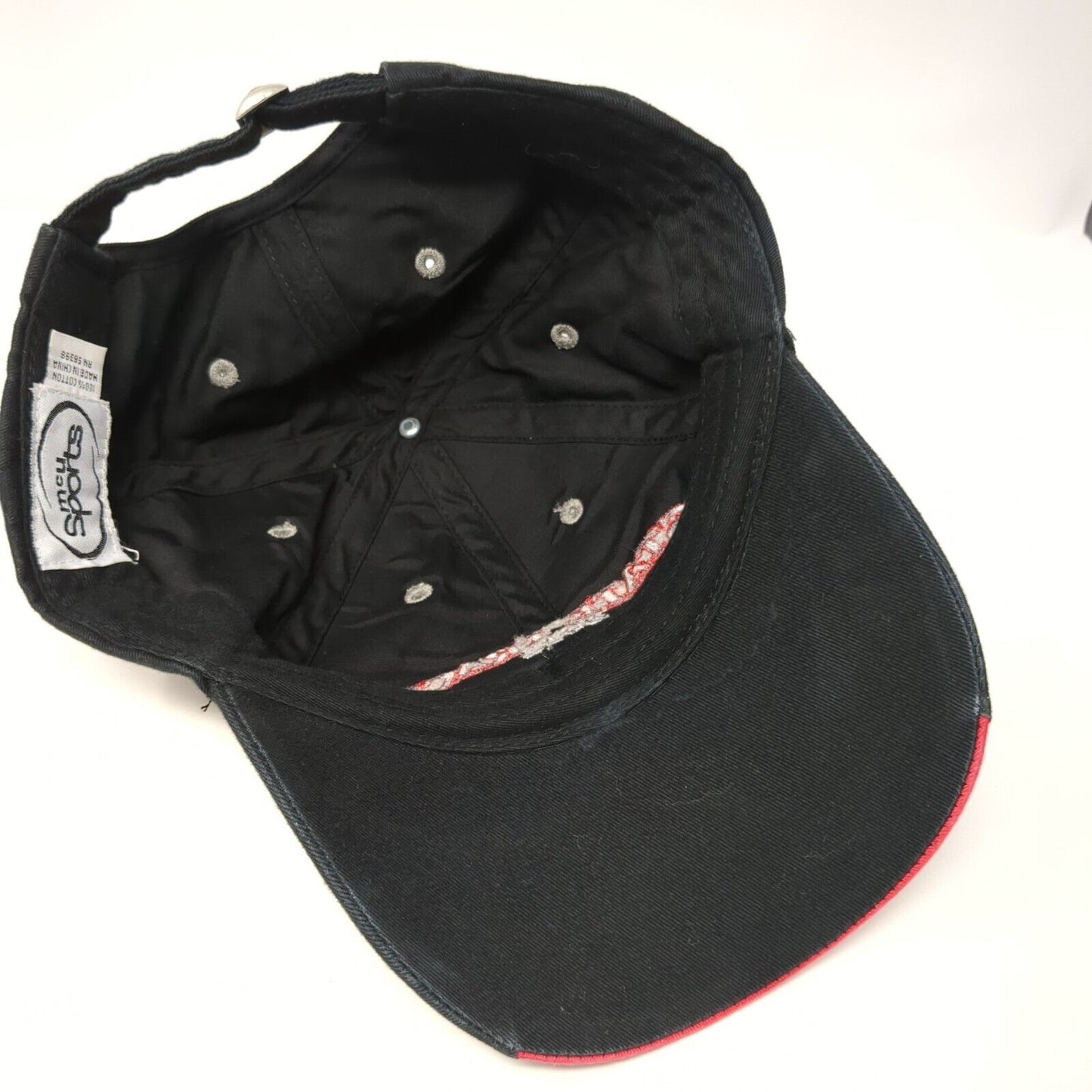 State Track 2012 IHSAA Slideback Hat Black OS Adjustable Embroidered Cotton