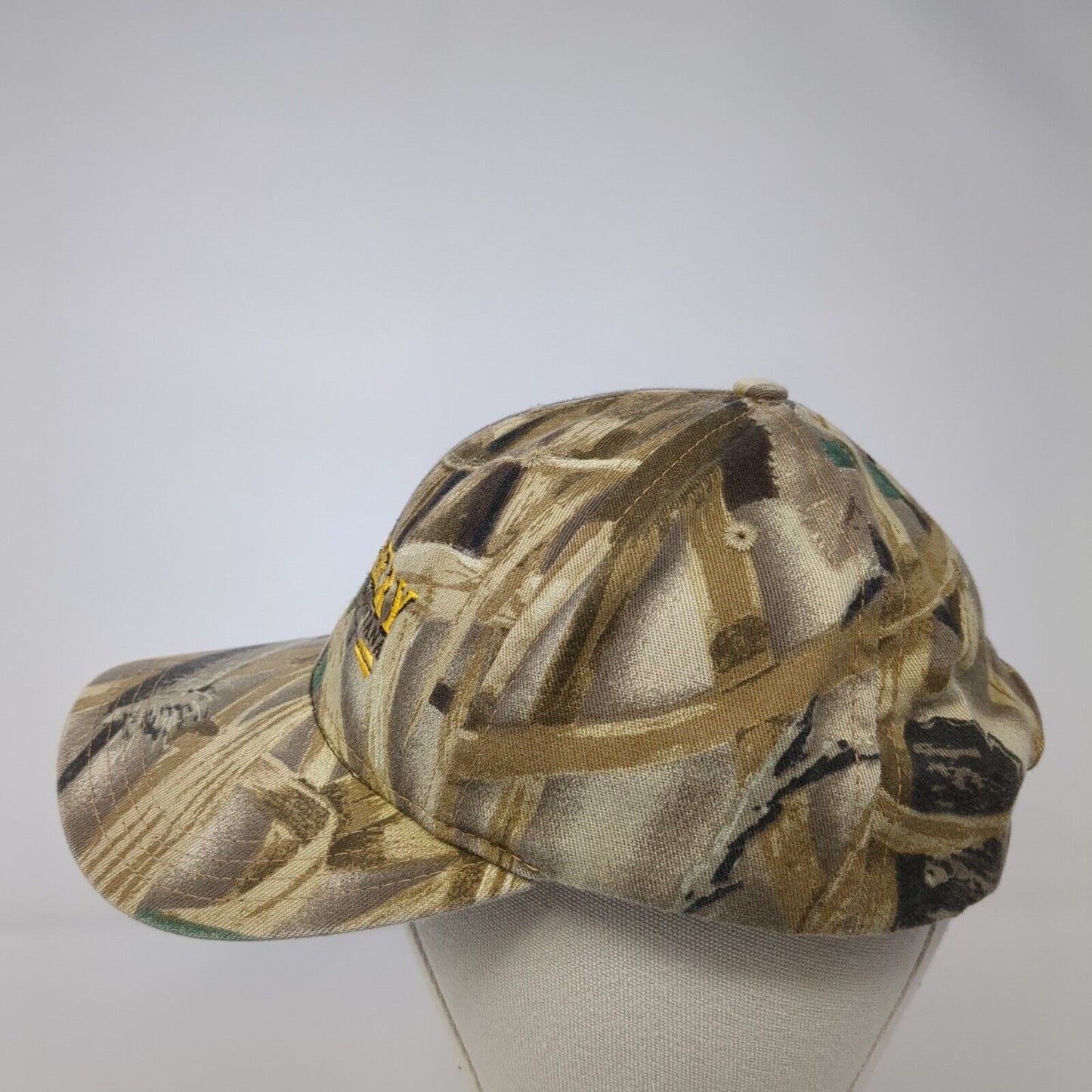 Archery Center of Montana Slideback Hat Camouflage Embroidered 6 Panel Stitches
