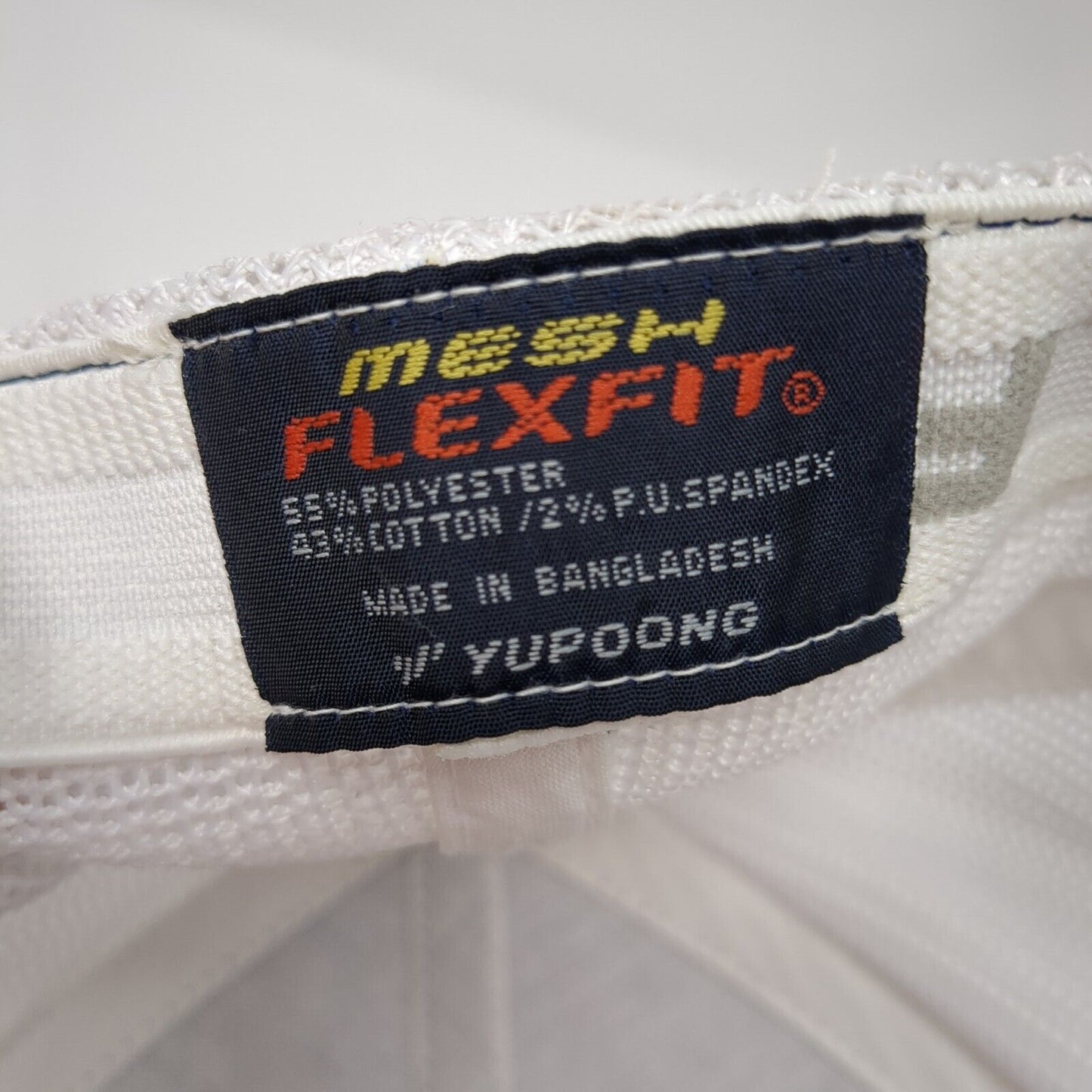 Spikeball Fitted Mesh Back Trucker Hat Blue One Size Stretch Yupoong