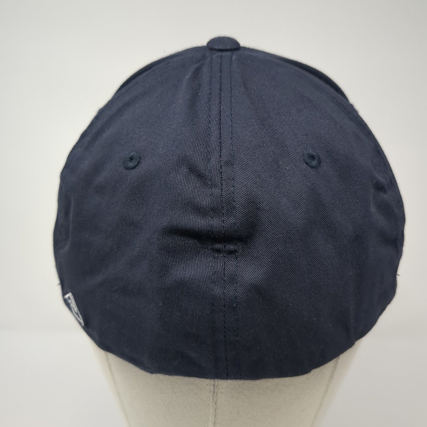 MYB Fitted Hat Blue 8 Embroidered Letters Flexfit Pacific Headwear
