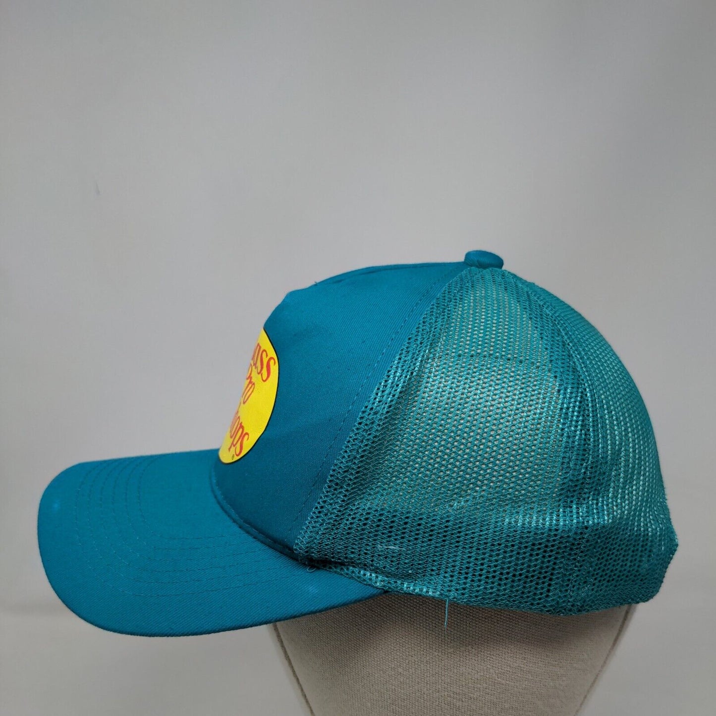 Bass Pro Shops Snapback Mesh Back Trucker Hat Blue OSFM Solid Fishing