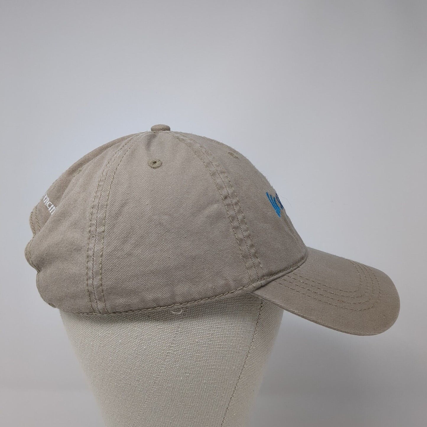 SiriusXM Marine Slideback Hat Tan One Size Embroidered Cap America