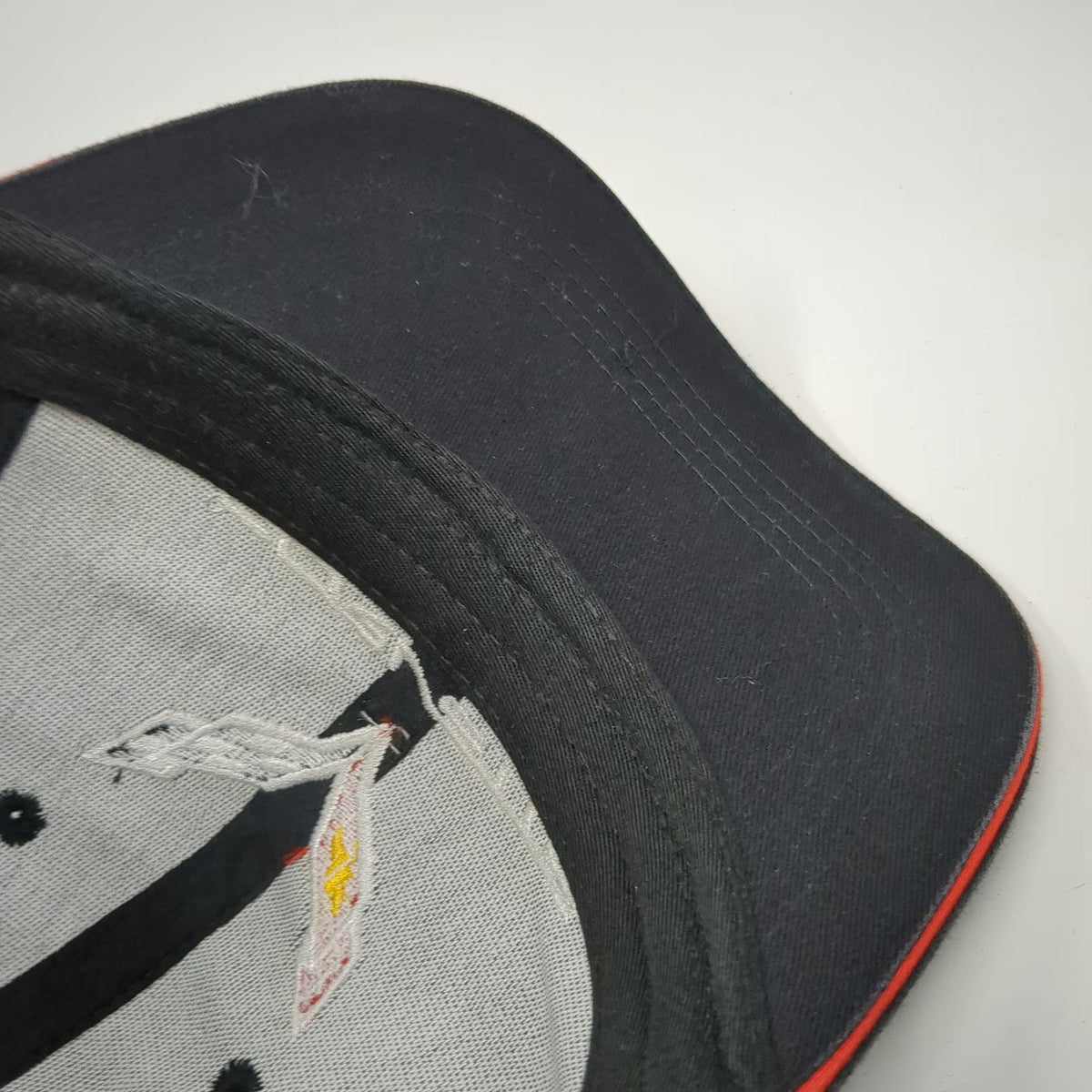 Corvette C7 Logo Baseball Cap Black One Size Cotton Embroidered Slideback Hat