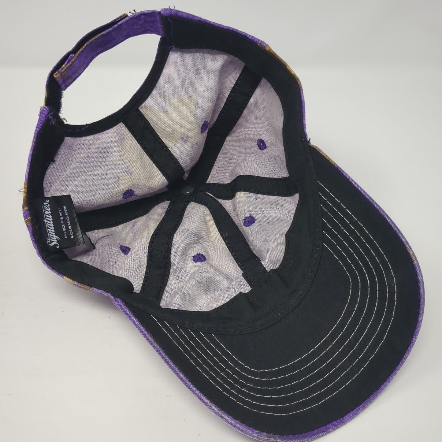 Signatures Strapback Hat Multicolor Camo One Size Adjustable Outdoor