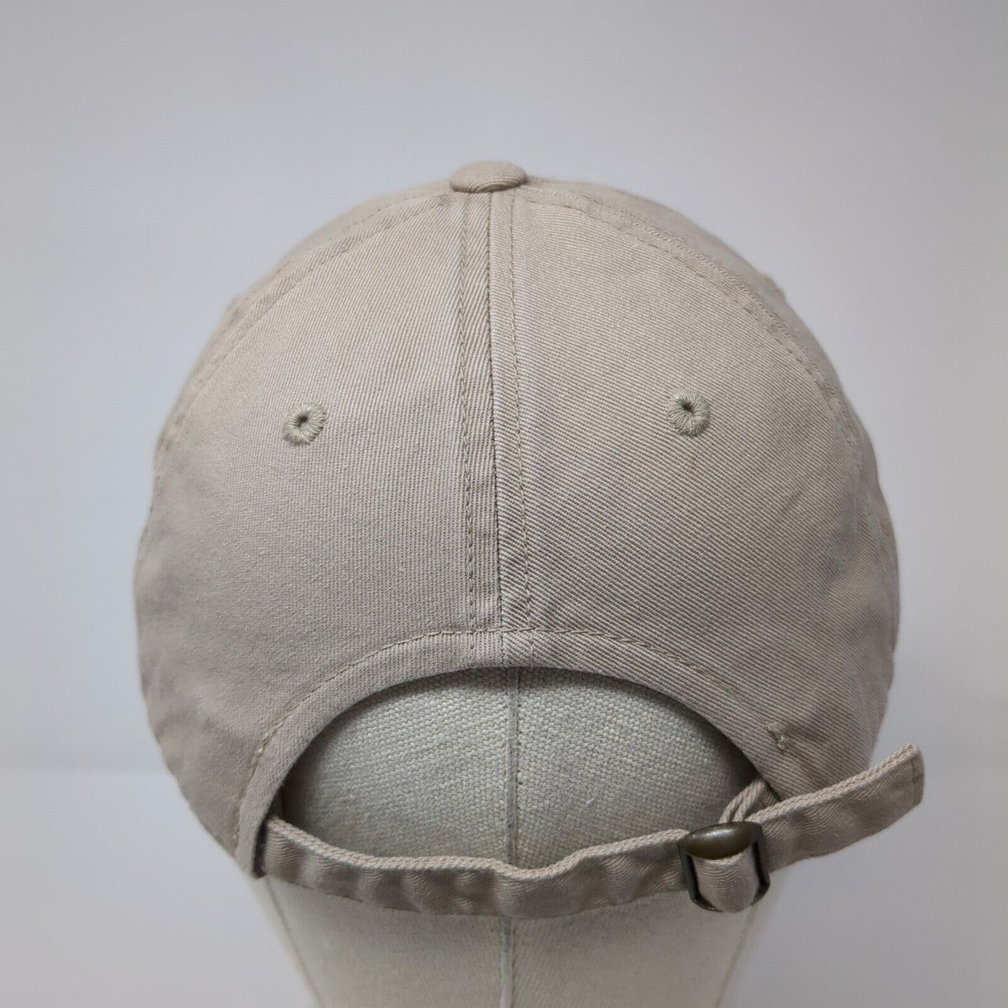 EOU Mountaineers Slideback Hat Tan One Size Adjustable Embroidered