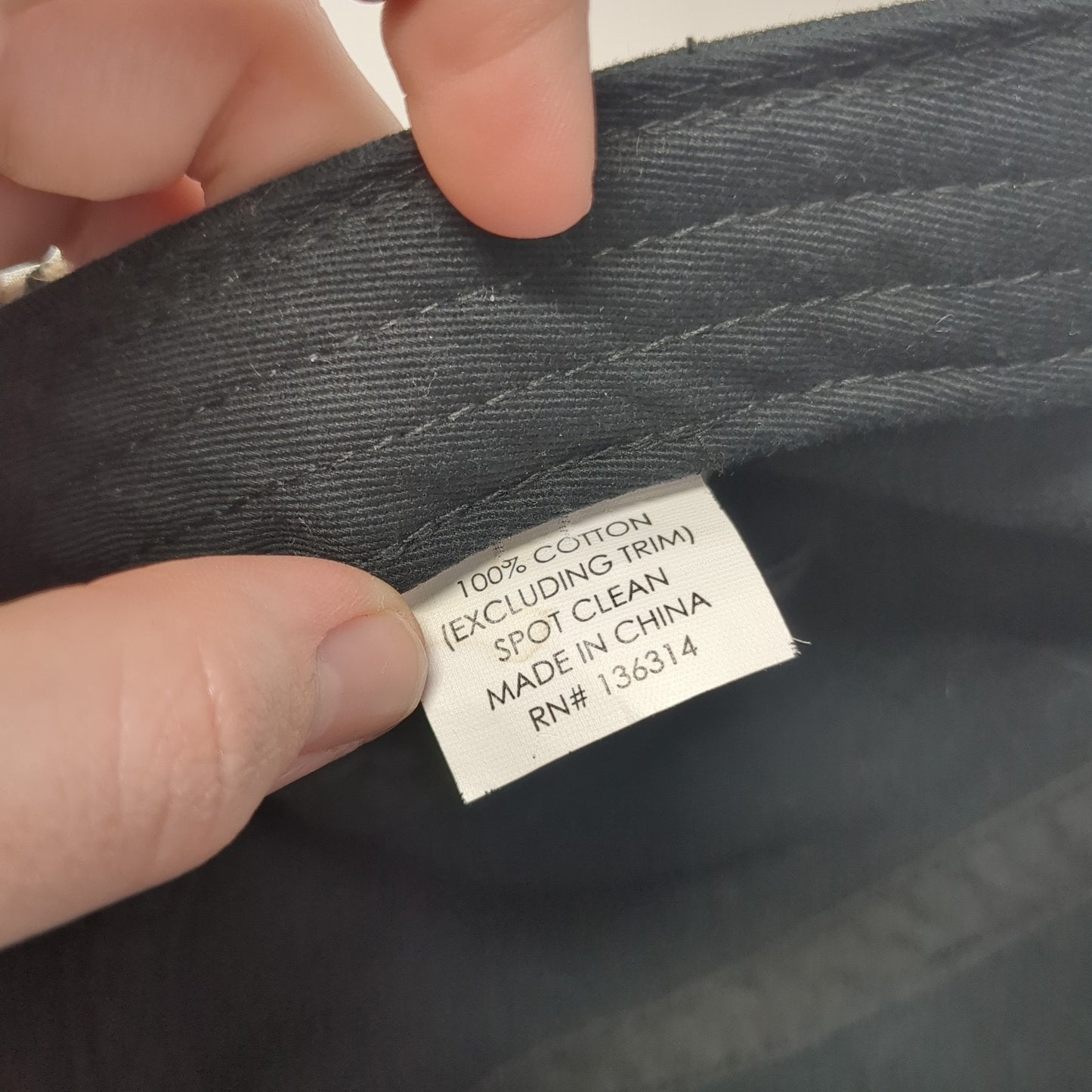 Unbranded Slideback Cadet Army Hat Black One Size Adjustable Yarn Trim