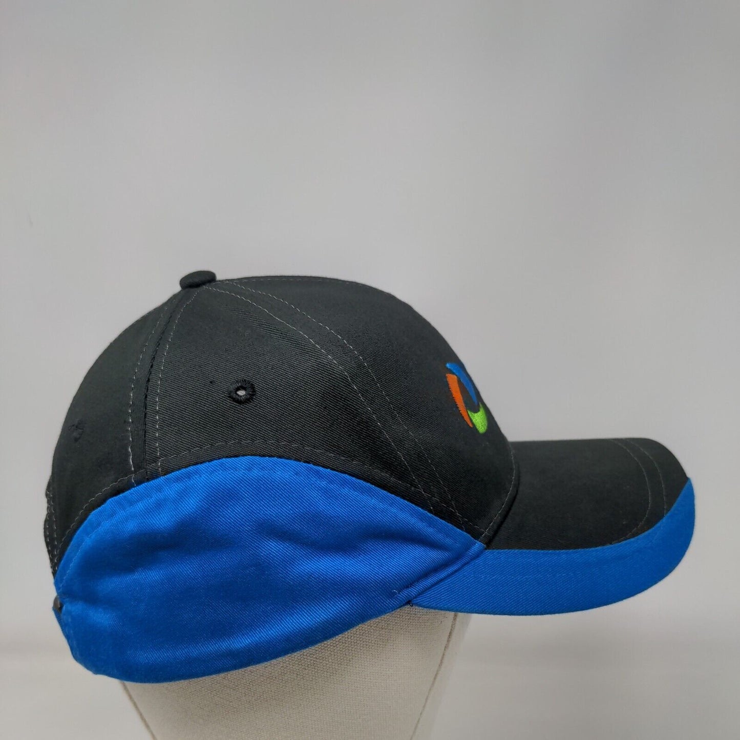 APS Slideback Hat Multicolor OSFA Adjustable Embroidered 6 Panel Cotton
