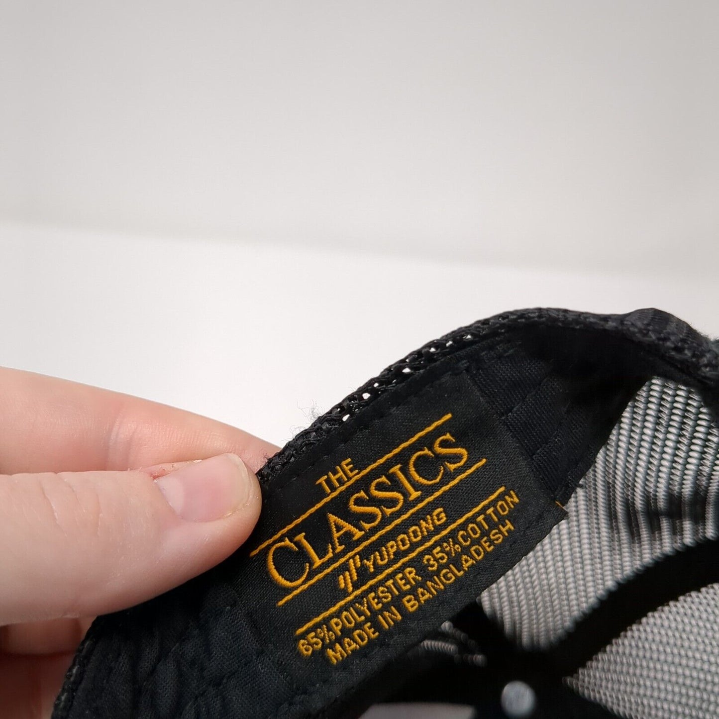 Trtikos Snapback Trucker Hat Gray OS Adjustable Embroidered Classics Yupoong