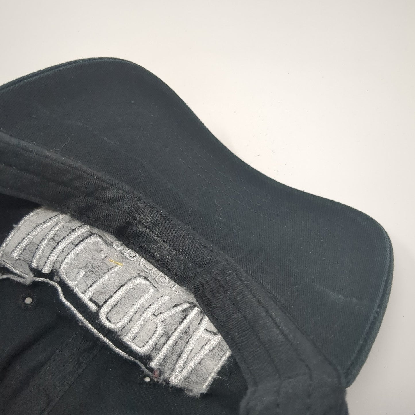 Victoria Sport Slideback Hat Black One Size Embroidered Outdoor 6 Panel