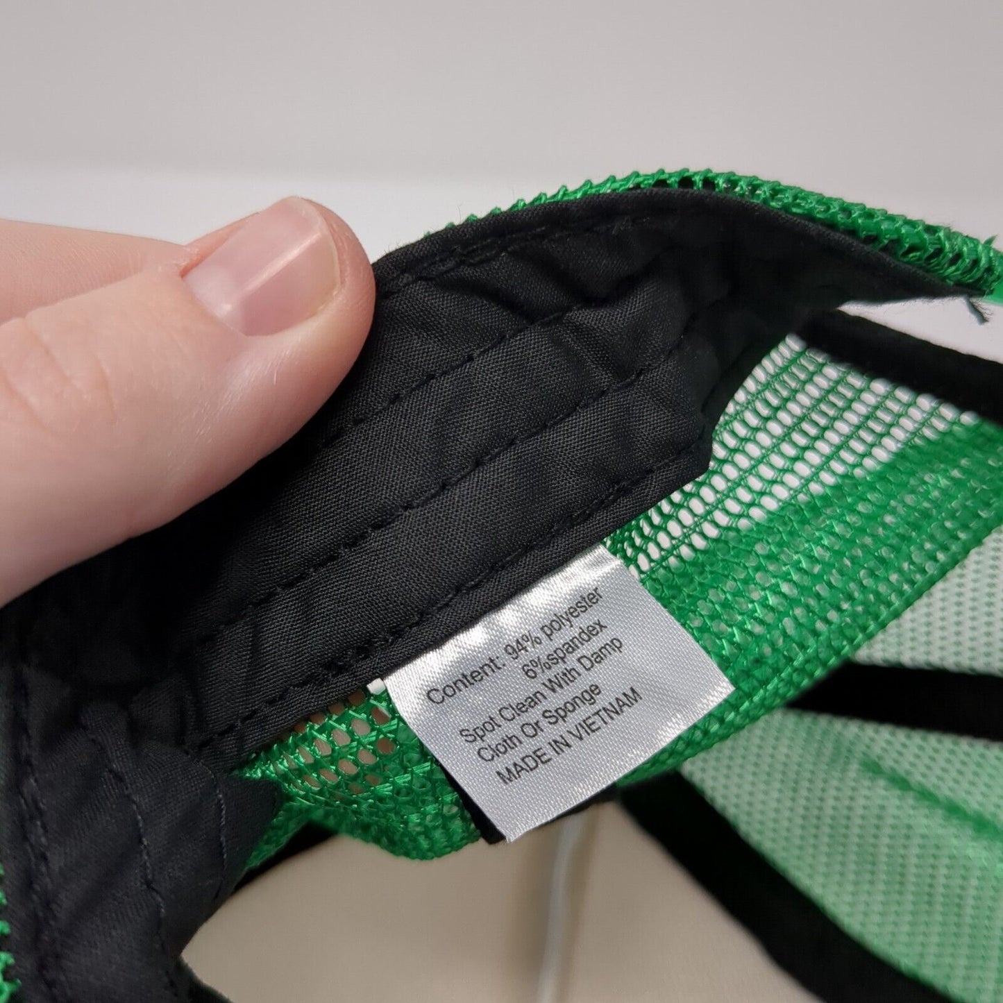 Merry Christmas Y’all Snapback Rope Trucker Hat Green One Size Mesh Back