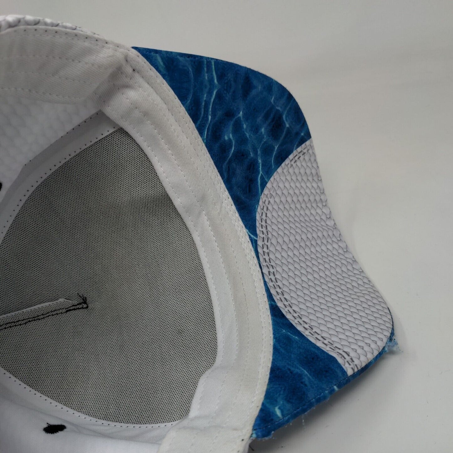 Bass Fish Snapback Hat Multicolor One Size Adjustable Vent Holes Outdoor