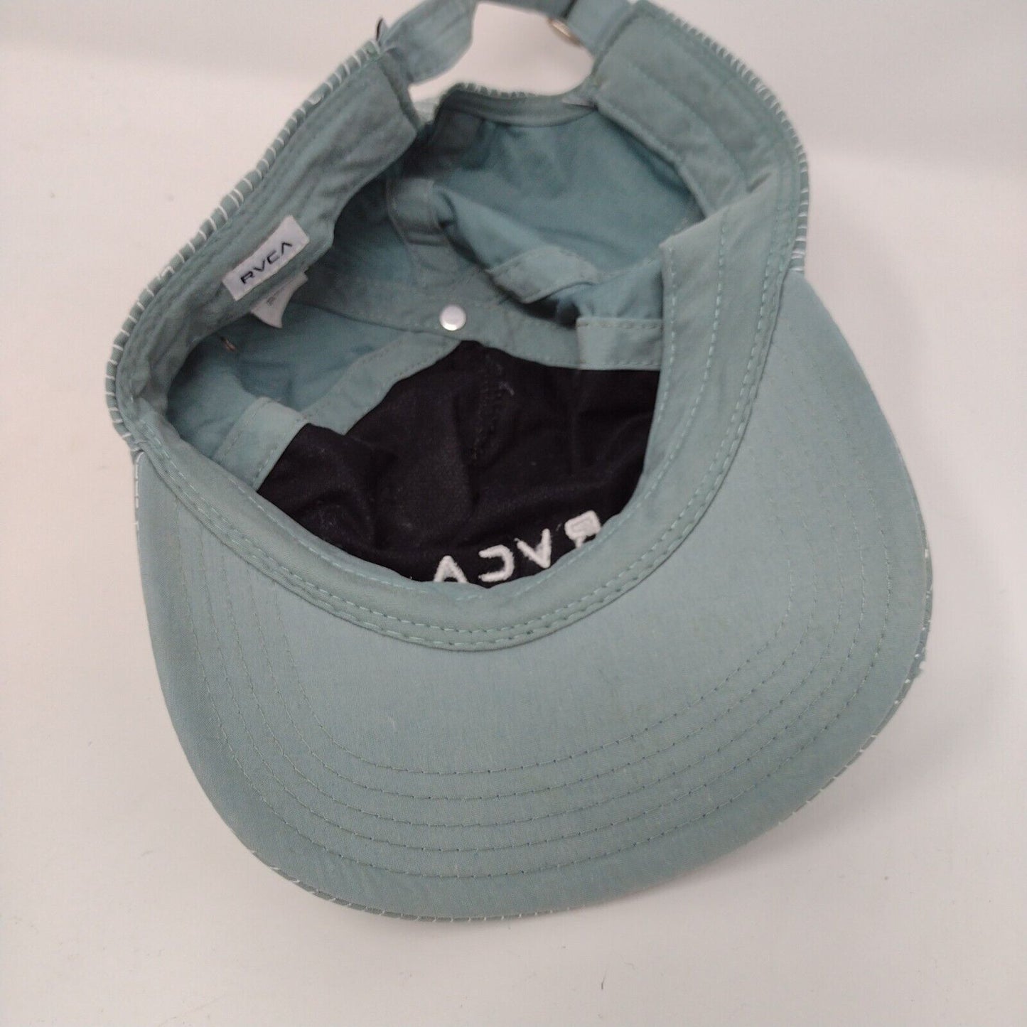 RVCA Slideback Hat Multicolor OSFA Adjustable Embroidered Vented Holes
