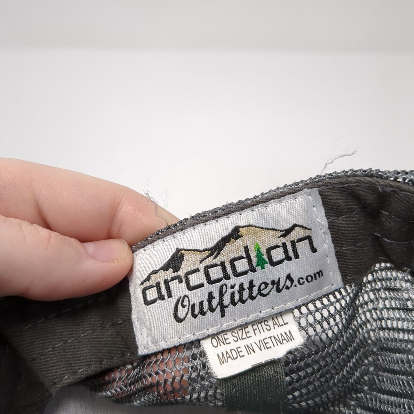 Idaho Snapback Trucker Hat Blue OS Adjustable Mesh Back Arcadian Outfitters