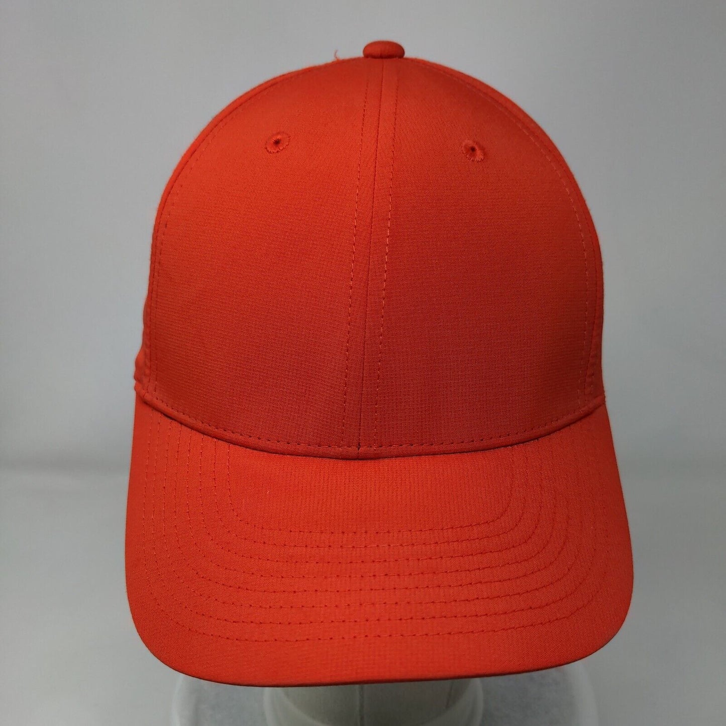 Nike Strapback Hat Red OSFM Embroidered Swoosh Legacy 91 Dri-Fit 6 Panel