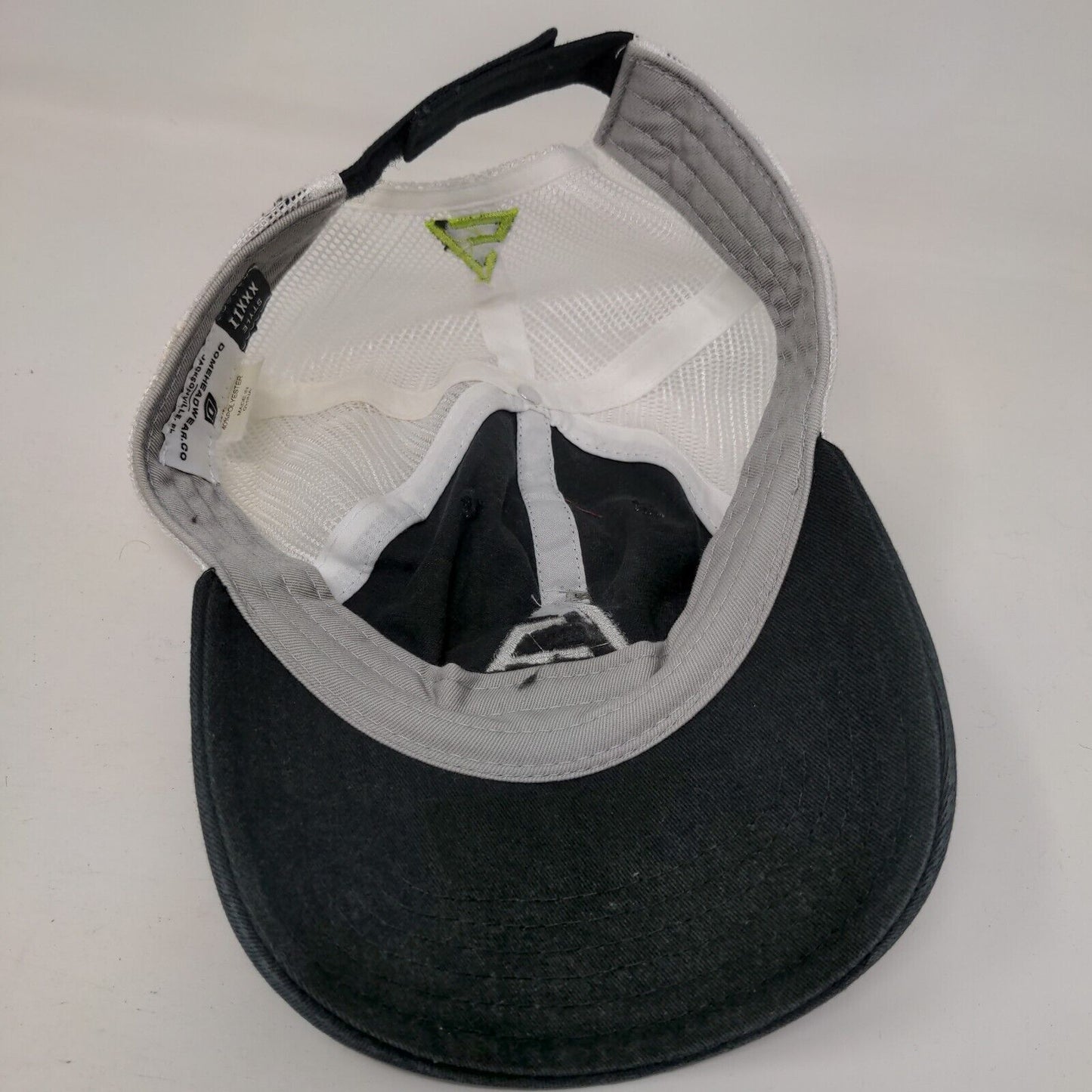 Aspen Green Strapback Trucker Hat Greenish-Black One Size Adjustable Mesh Back
