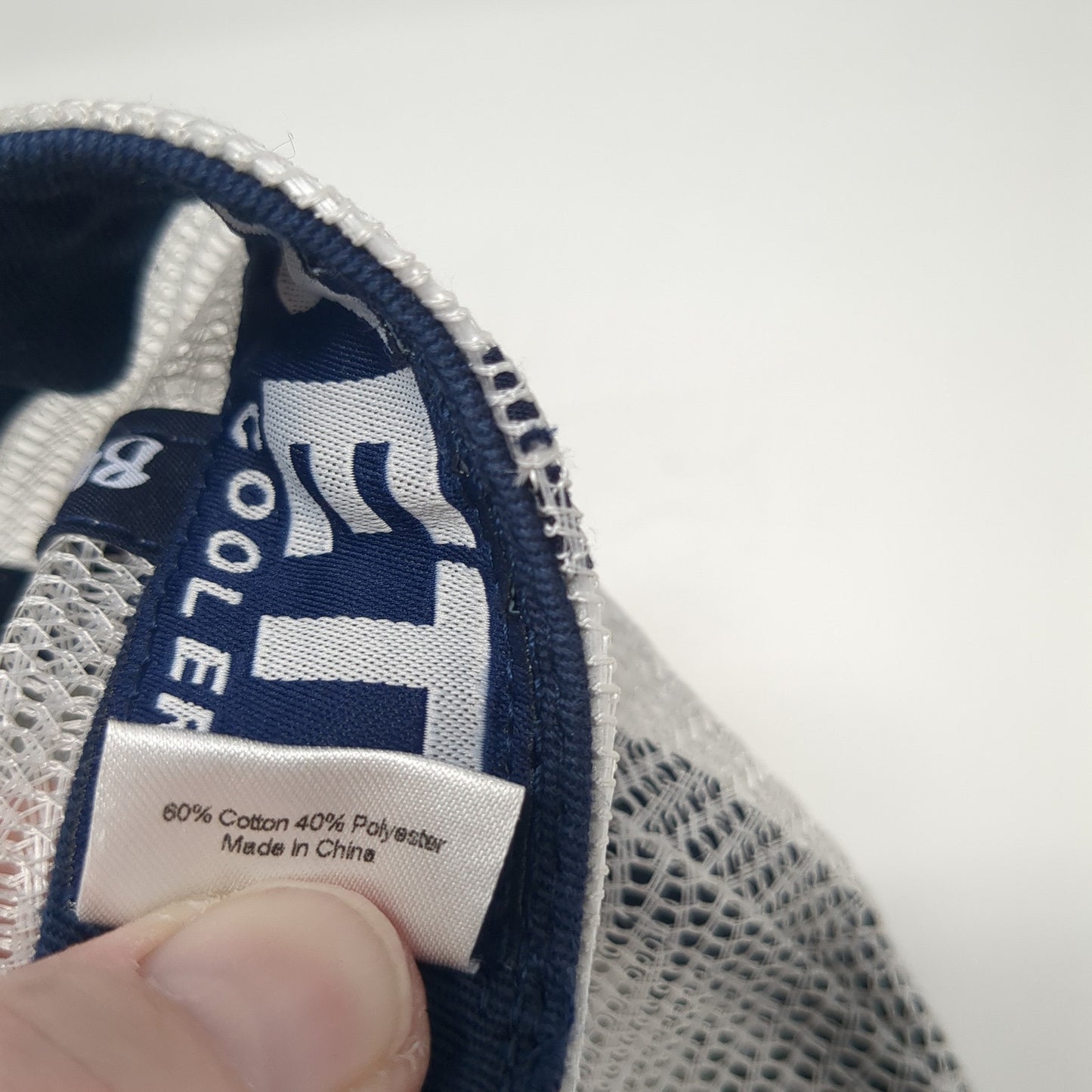 YETI Coolers Snapback Trucker Hat Blue One Size Adjustable Embroidered Mesh Back