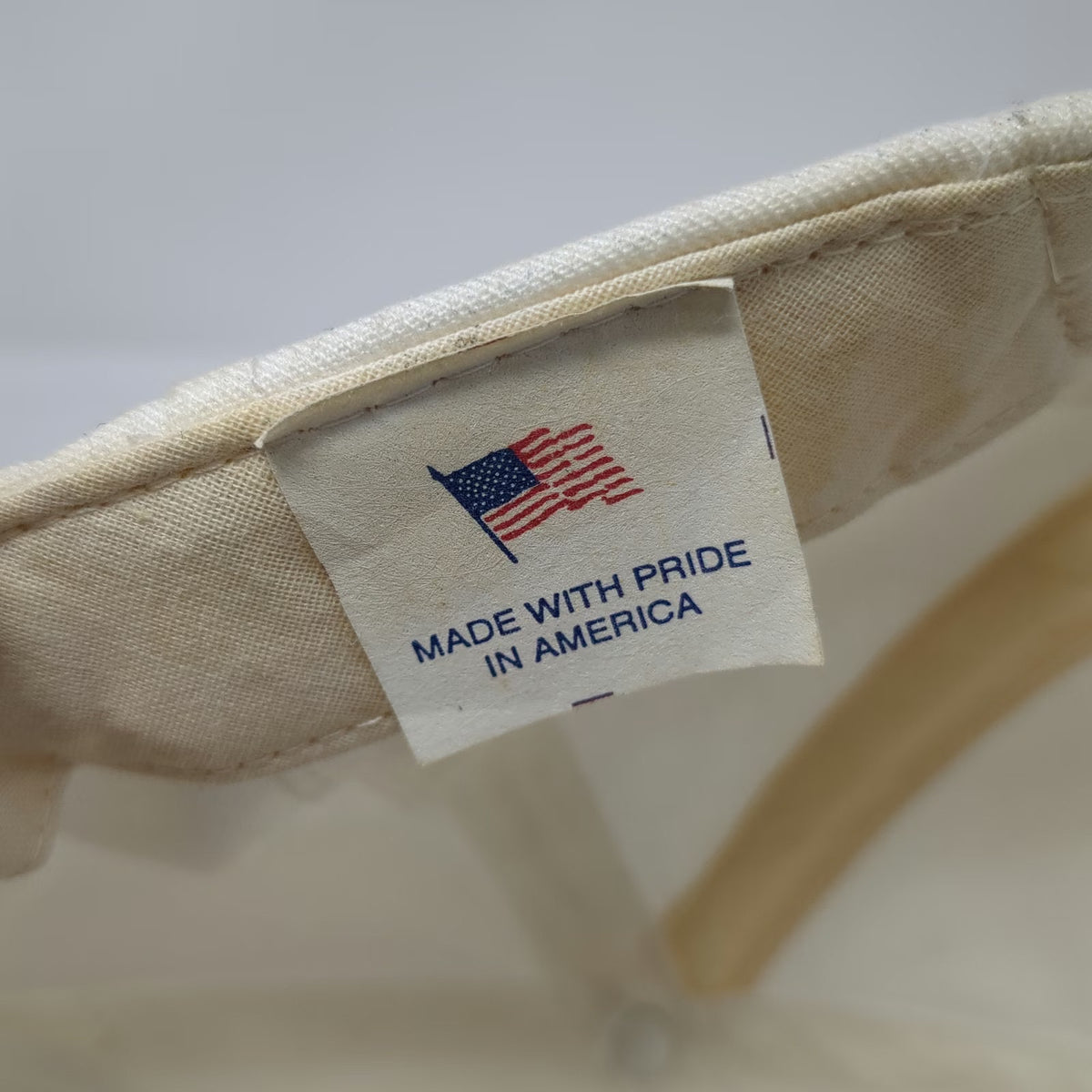5 Panel White Boise River Festival 1991 Rope Slideback Made in USA Hat Vintage