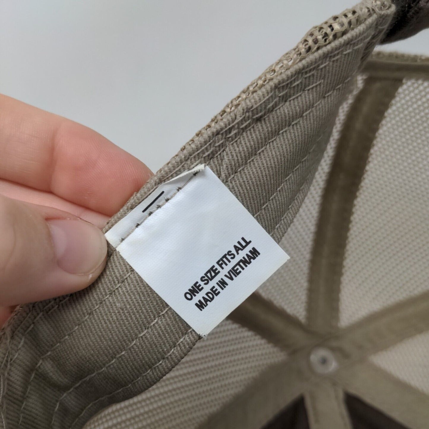 Chris Haynes Electric Strapback Mesh Back Trucker Hat Brown OSFA 6 Panel