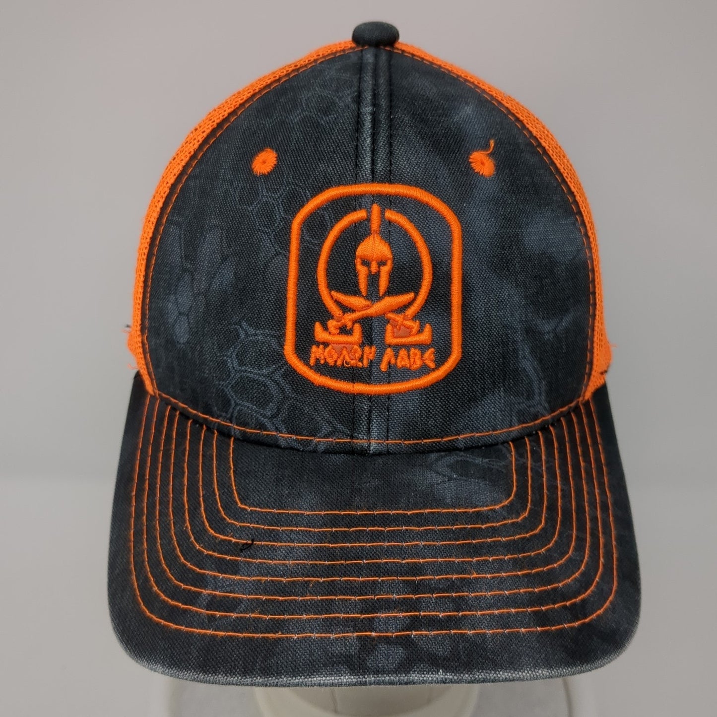 Molon Labe Strapback Mesh Back Trucker Hat Multicolor One Size Kryptek