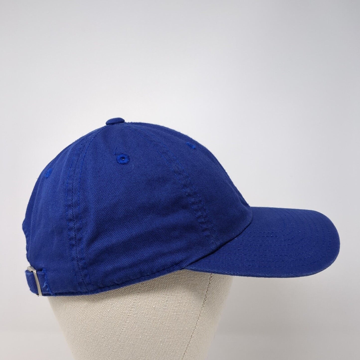 Wright & Ditson Makers Slideback Hat Blue One Size Adjustable 6 Panel Blank