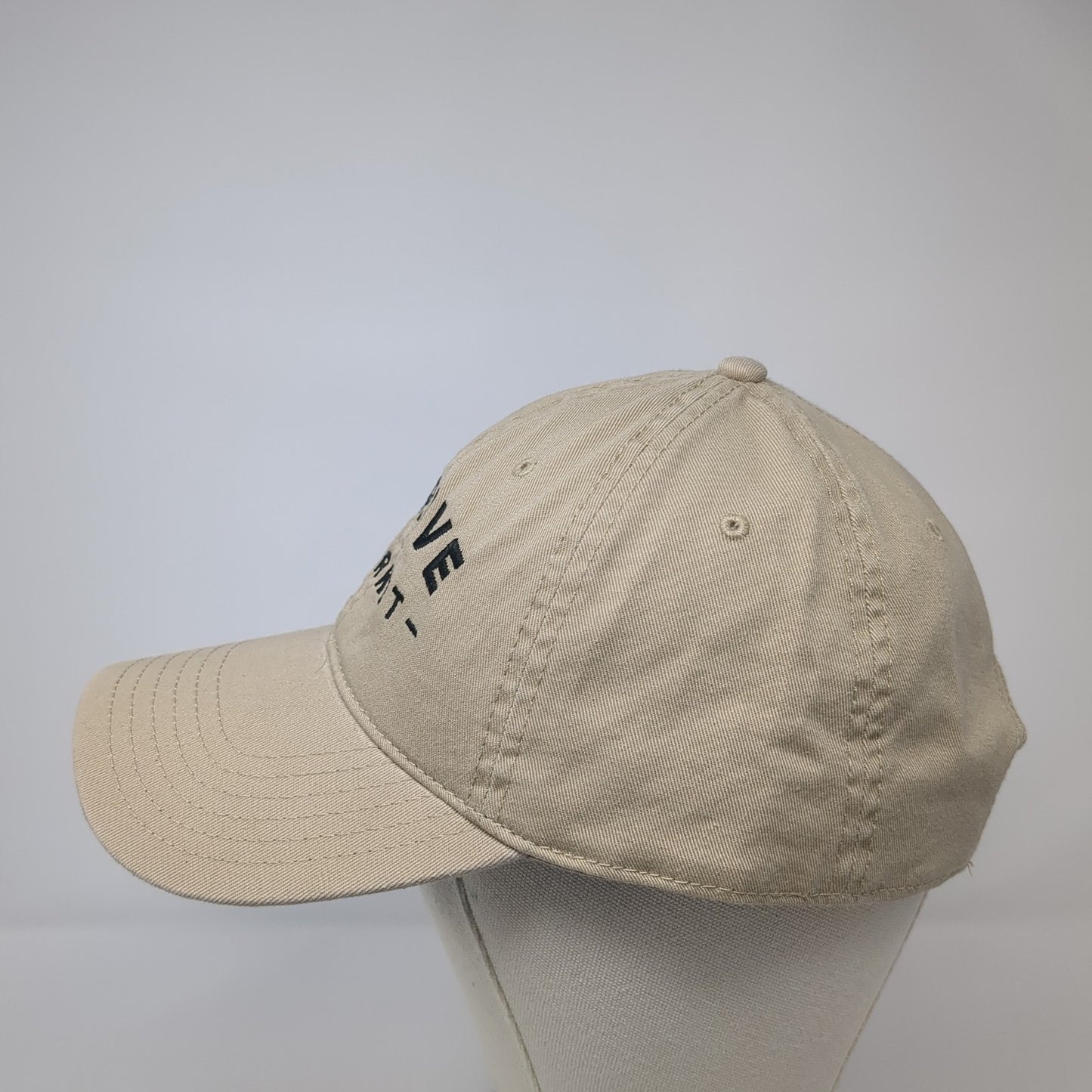Thrive Markert Slideback Baseball Cap Brown One Size Adjustable Embroidered Otto