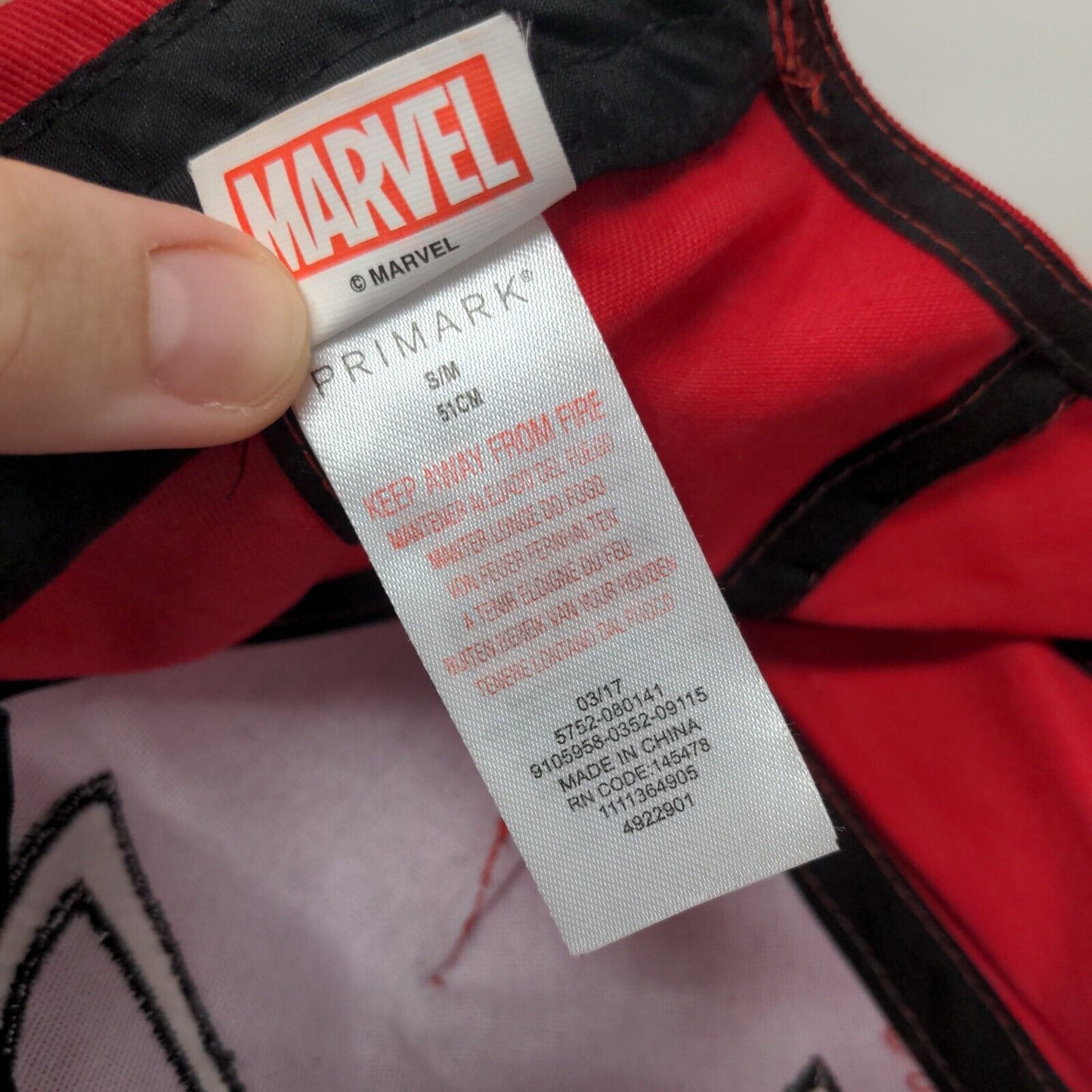 Marvel Ultimate Spider-Man Snapback Hat Red S-M Red Embroidered 5 Panel