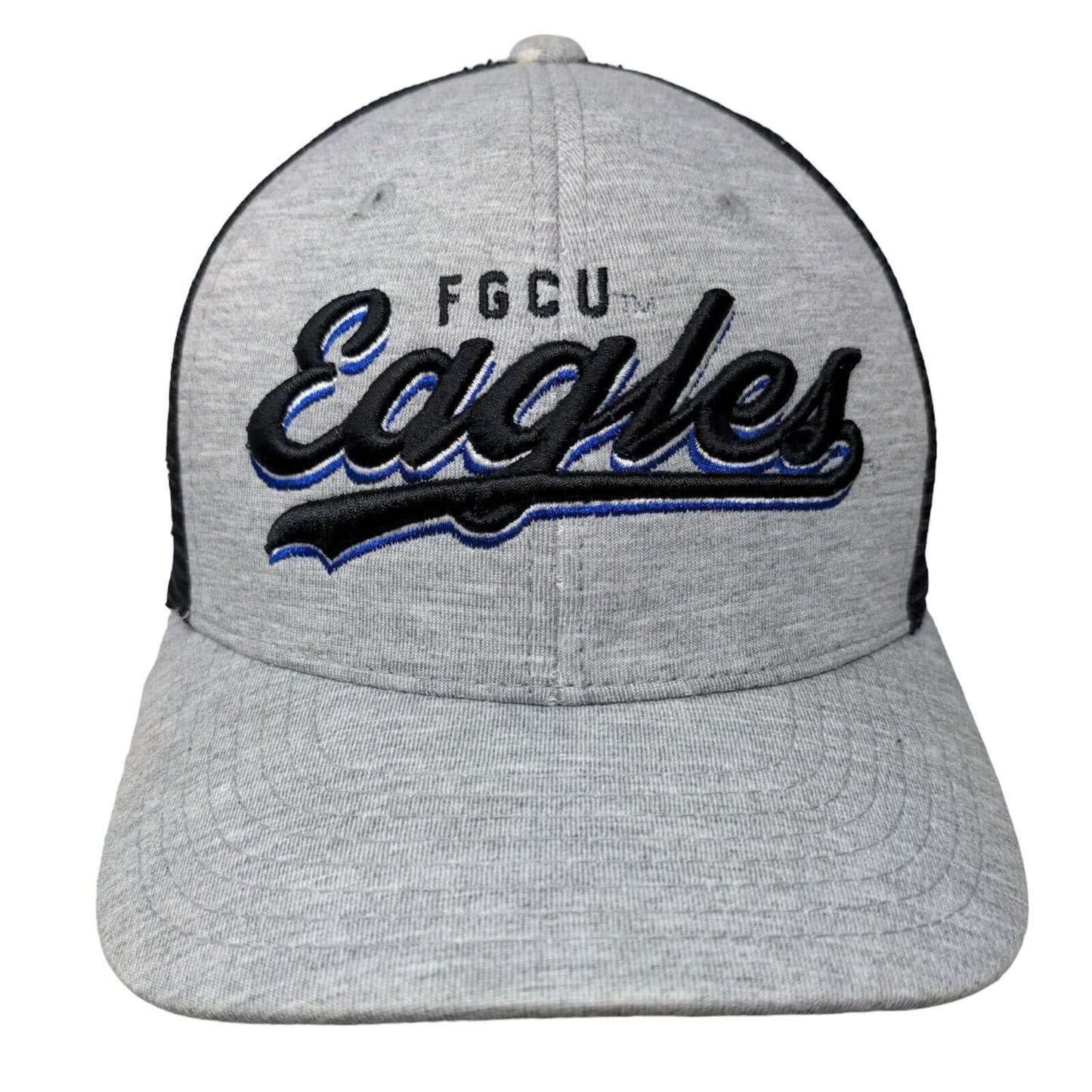 FGCU Eagles Snapback Mesh Back Hat Gray Top of the World NCAA