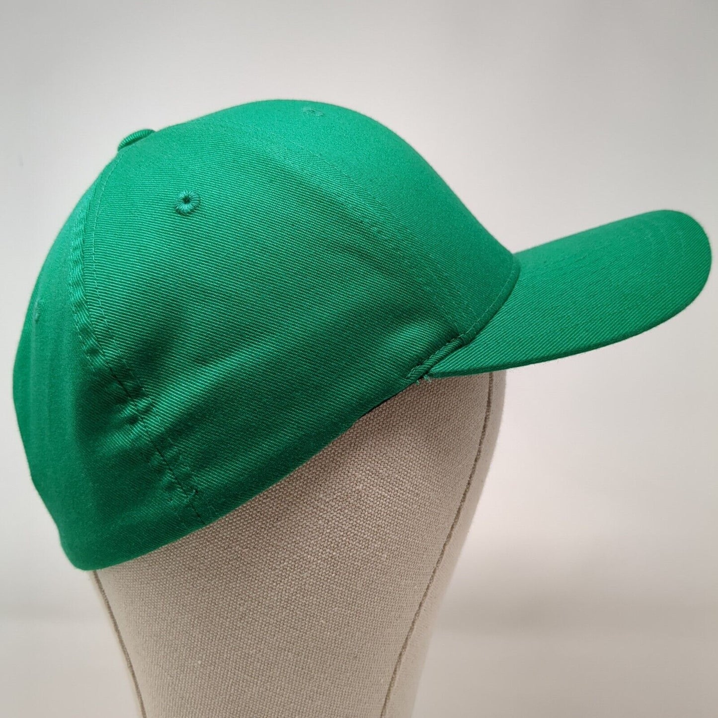 APC Fitted Hat Green L/XL Flexfit Embroidered Patriotic 6 Panel Yupoong
