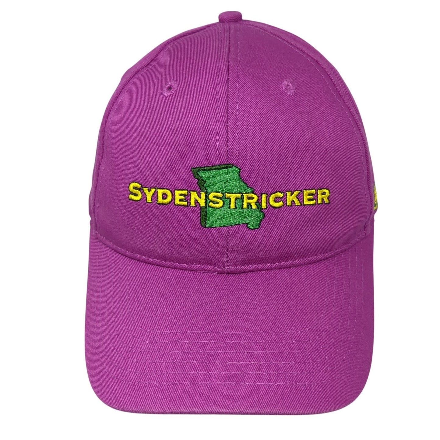 Sydenstricker Snapback Hat Pink One Size John Deere Embroidered Outdoor
