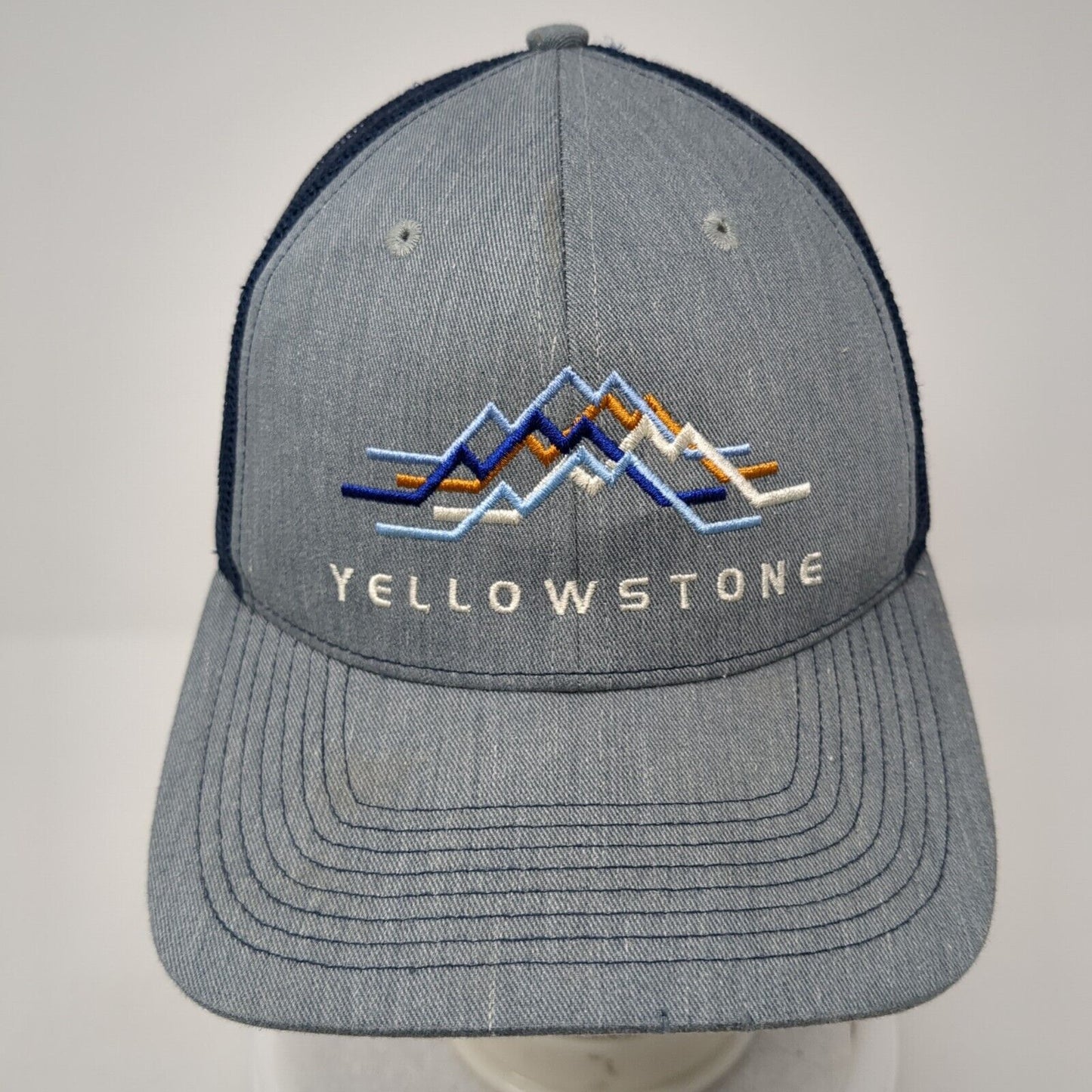Yellowstone Snapback Trucker Hat Multi One Size Colorblock Outdoor Cap
