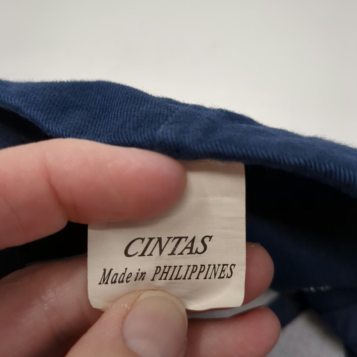 Cintas Husqvarna Logo Blue One Size Baseball Cap Hat Strapback Embroidered