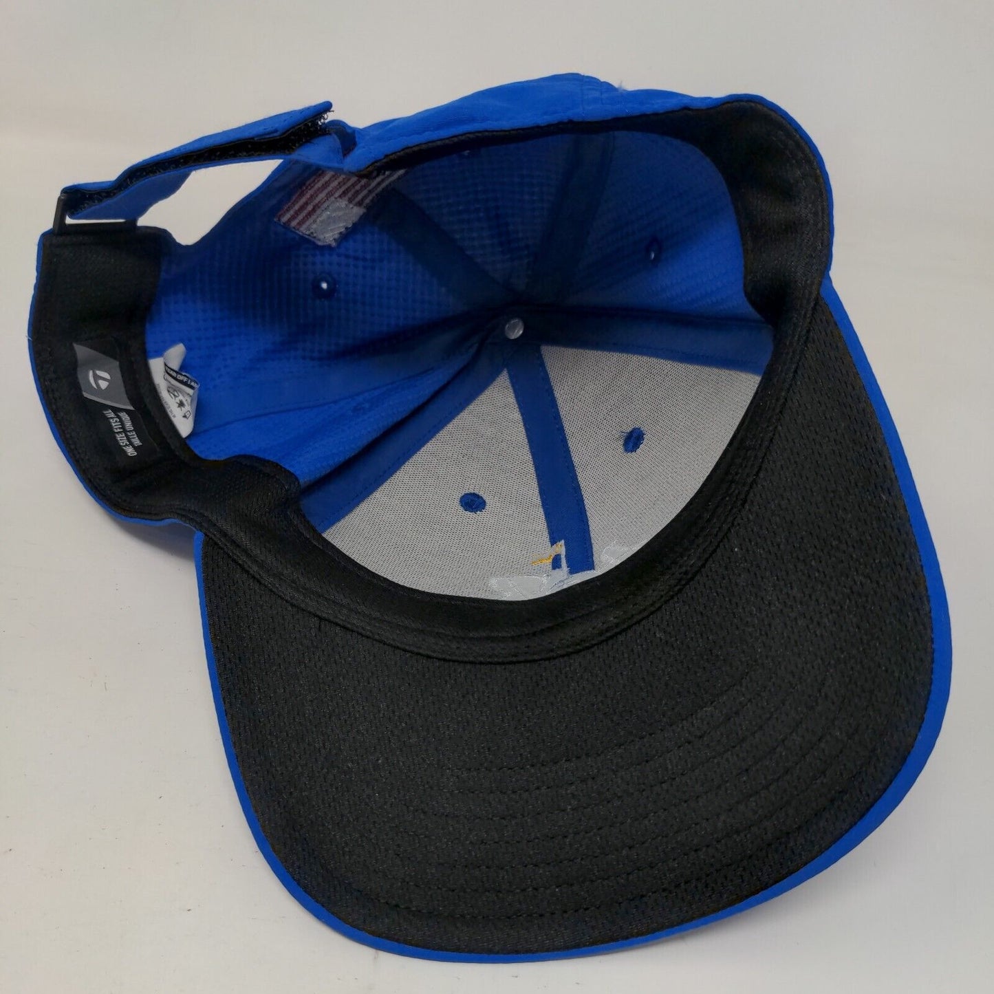 AIR Strapback Hat Blue OSFA Adjustable Embroidered Patriotic TaylorMade