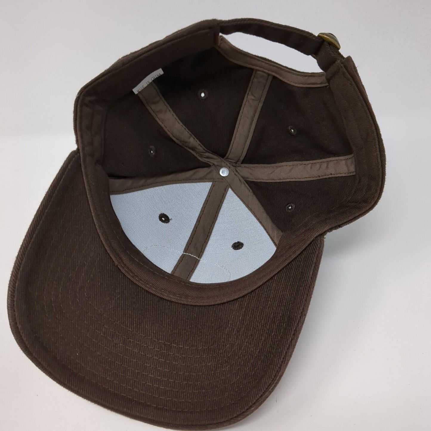 Heart of America Council Centennial Campout Slideback Hat Brown OS Adjustable