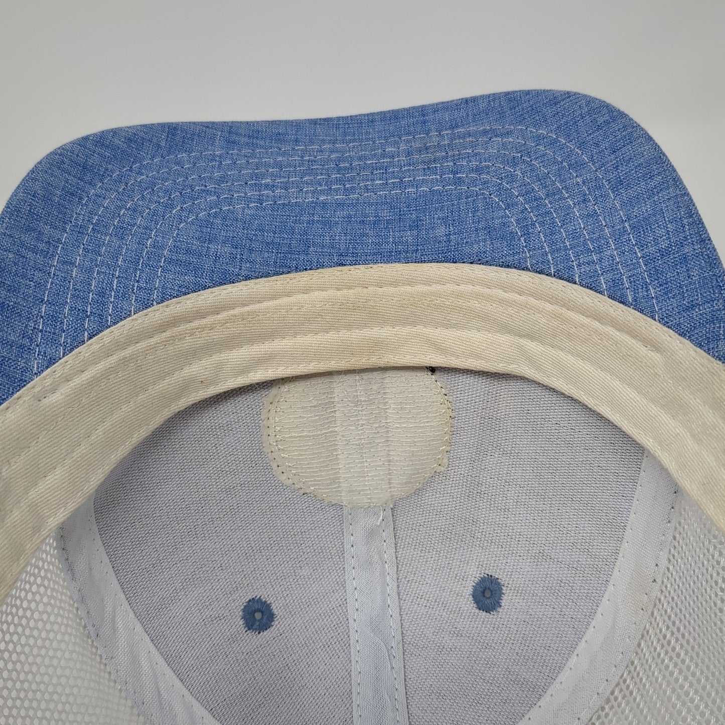 Tested on Animals Trucker Hat Blue One Size Adjustable Mesh Arcadian Outfitters