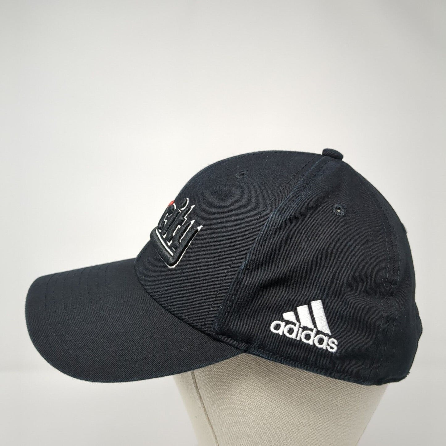 Rip City Strapback Hat Black One Size Adjustable Embroidered 6 Panel Adidas