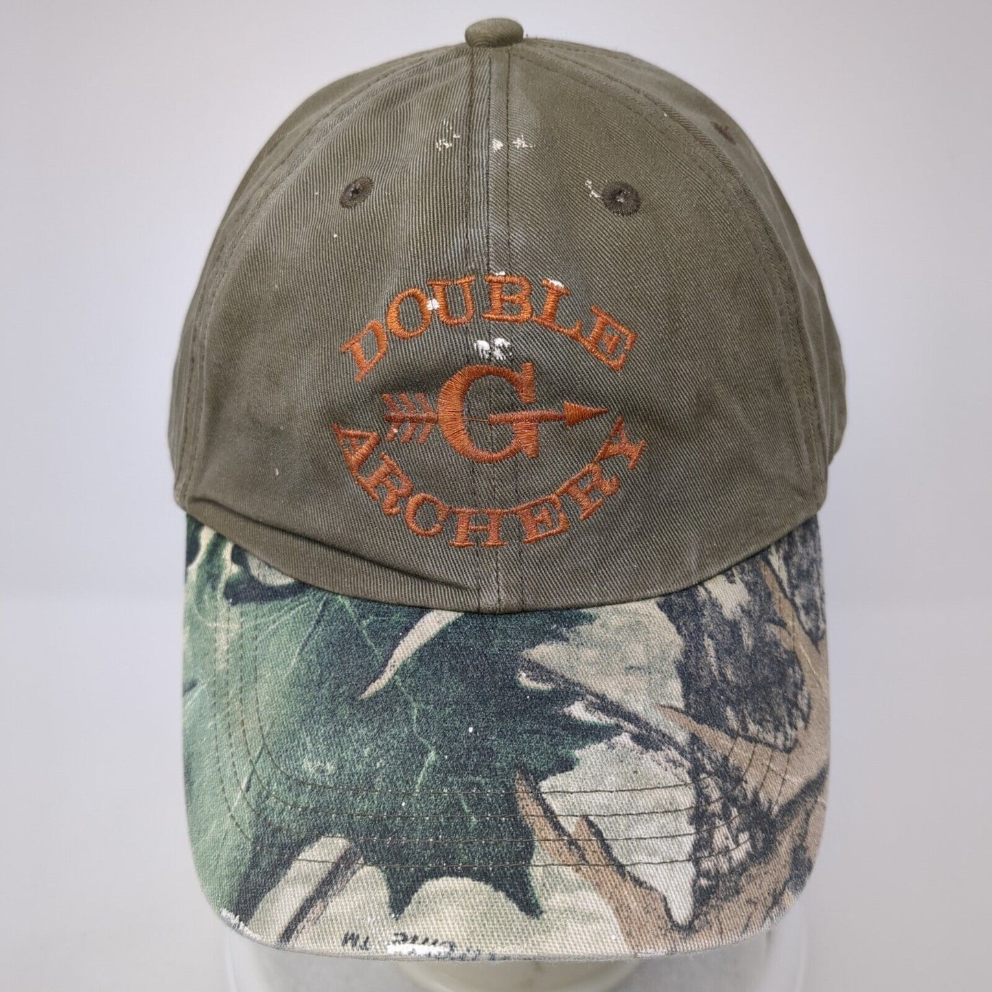 Double G Archery Slideback Hat Camouflage OSAdjustable Embroidered 6 Panel