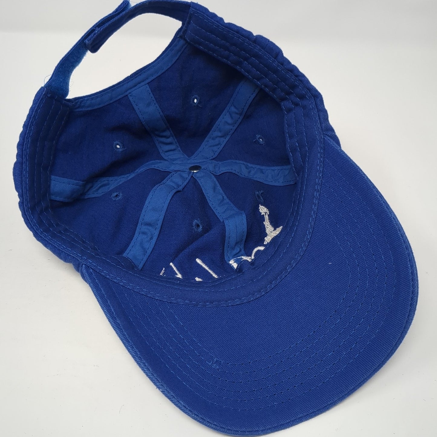 Paris Acti-Labs Strapback Baseball Cap Blue Large Adjustable Embroidered 6 Panel