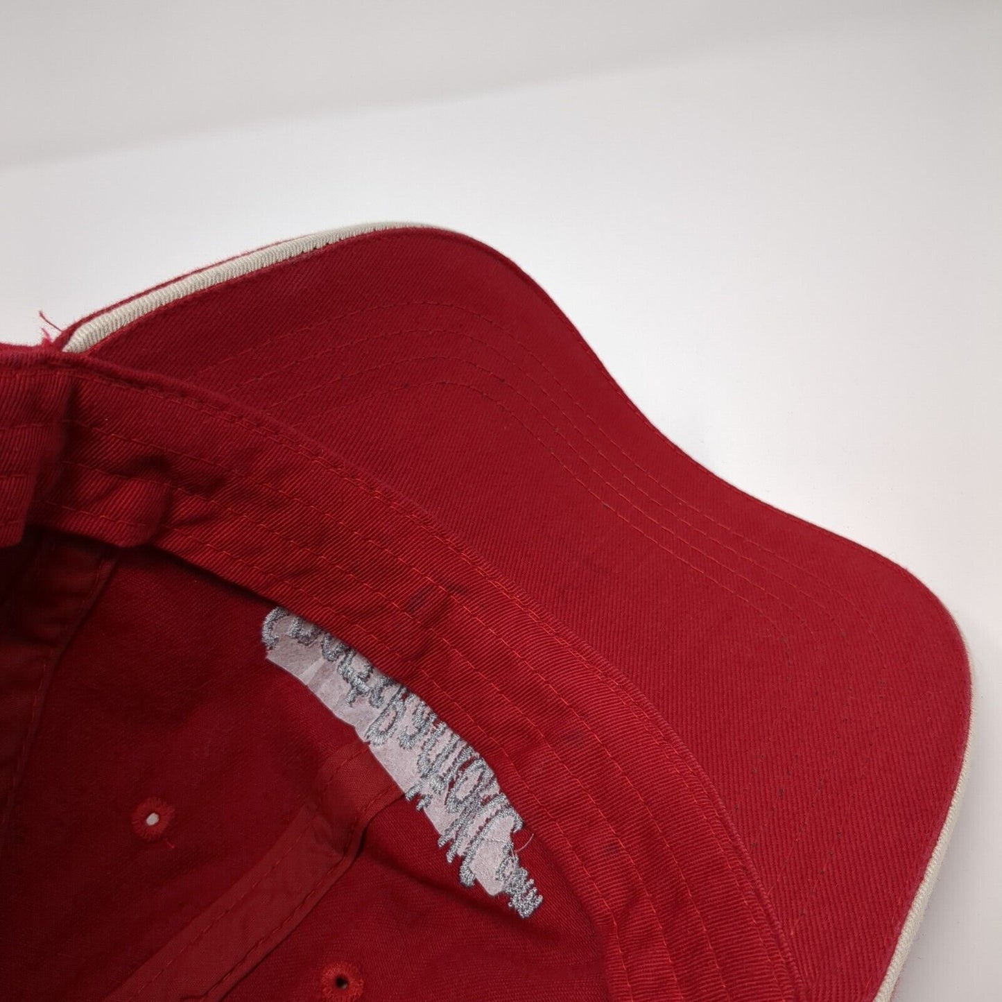 Sports Radio KC.com Slideback Hat Red One Size Adjustable Sportsman