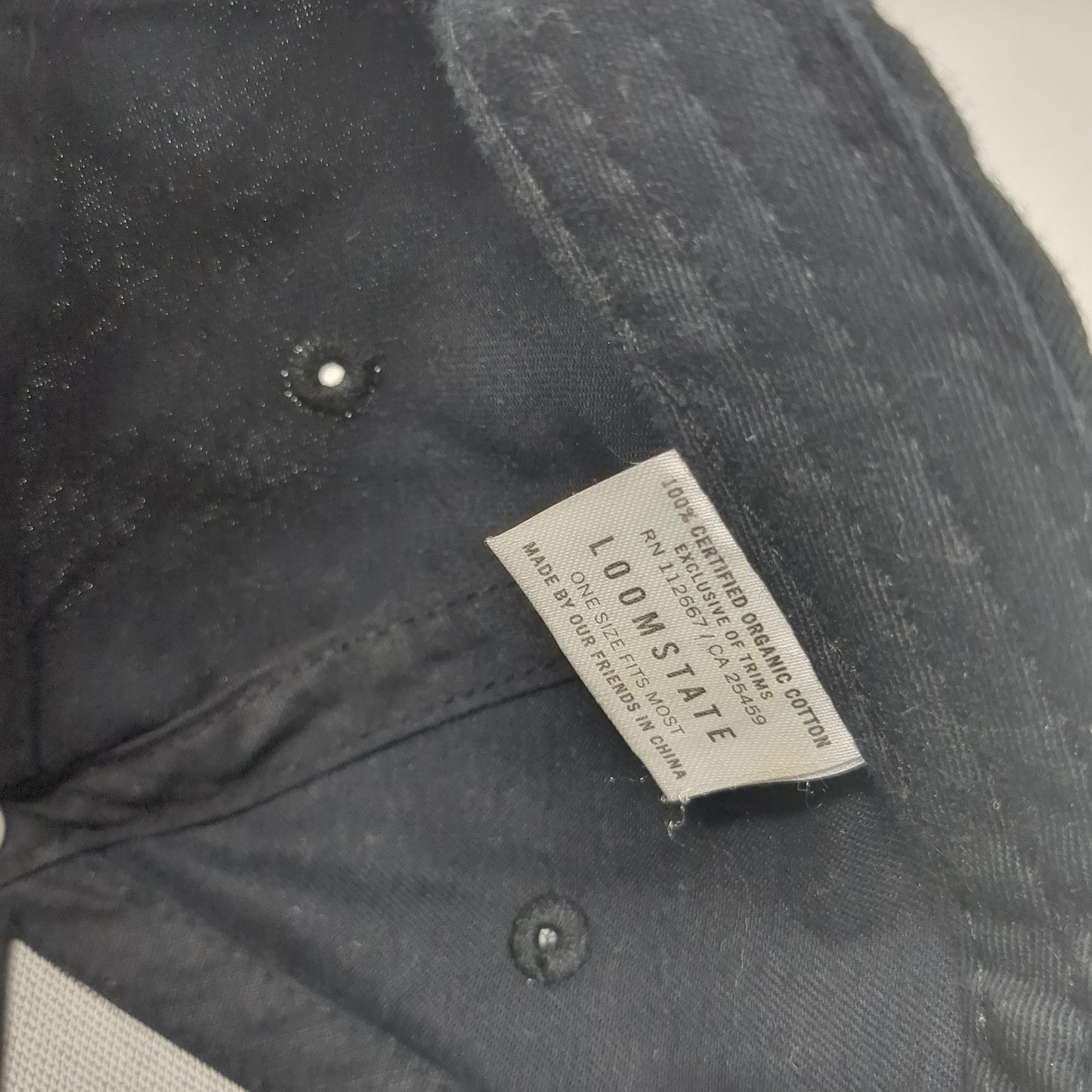 Chipotle Strapback Hat Black One Size Adjustable Crew Employee Uniform