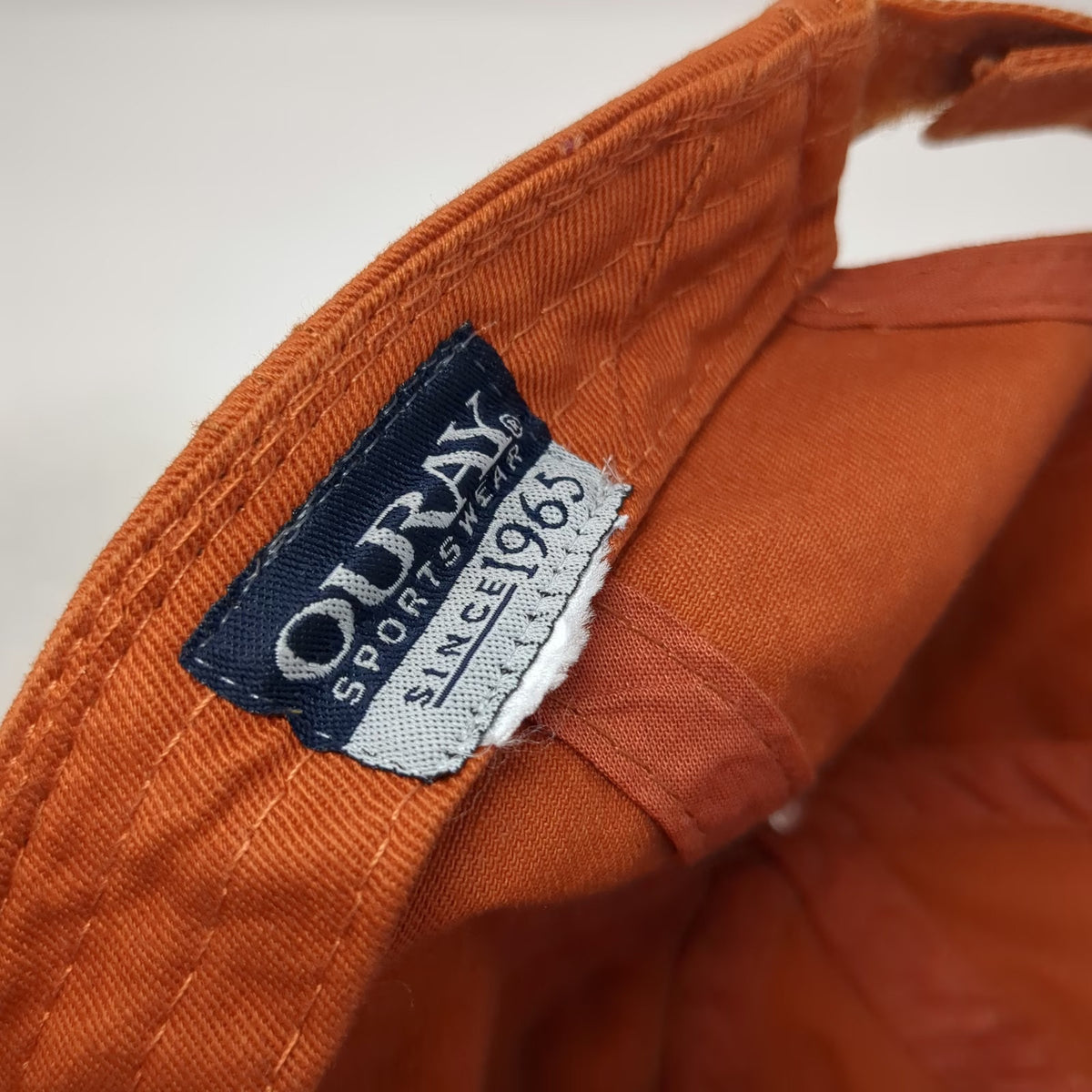 Ouray Sportswear Baseball Cap Orange One Size Joseph Fly Shoppe Strapback Hat