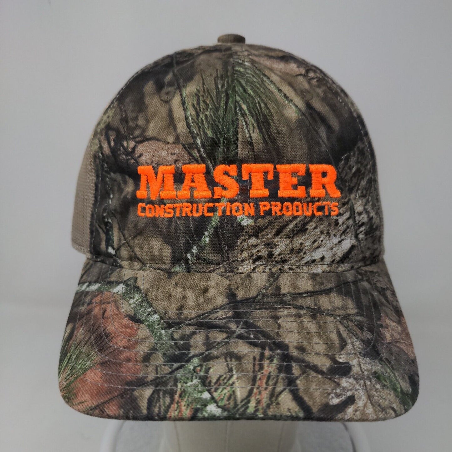 Master Construction Products Snapback Mesh Back Trucker Hat Camo One Size