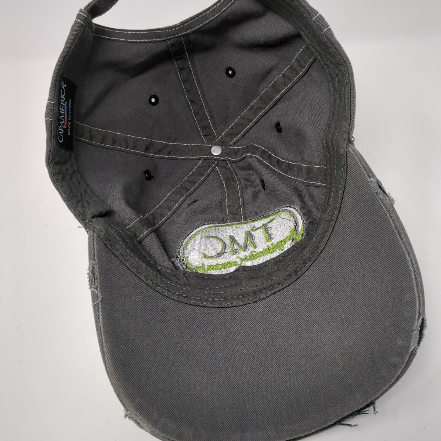 TMC Turnage Materials & Contractors Inc. Slideback Hat Gray One Size