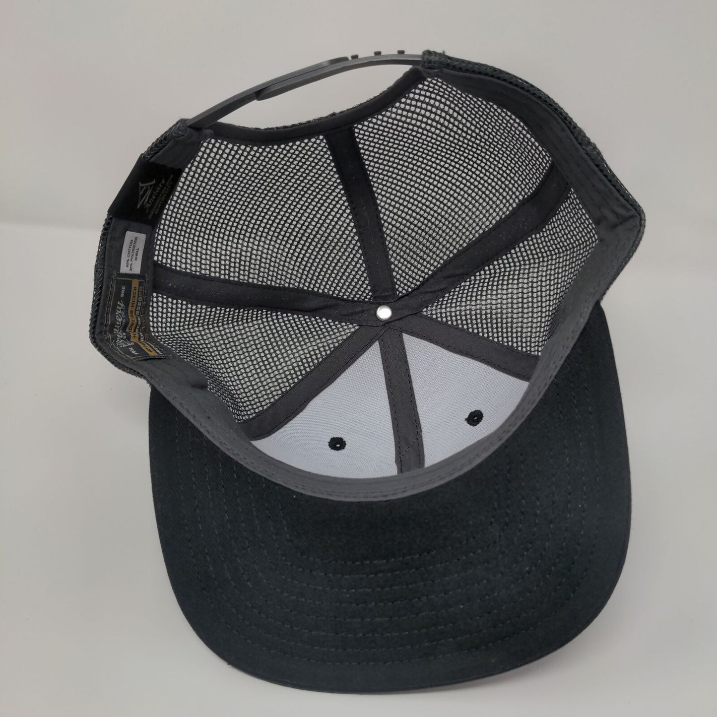 Anelare Washington Wine Snapback Trucker Hat Black One Size Adjustable