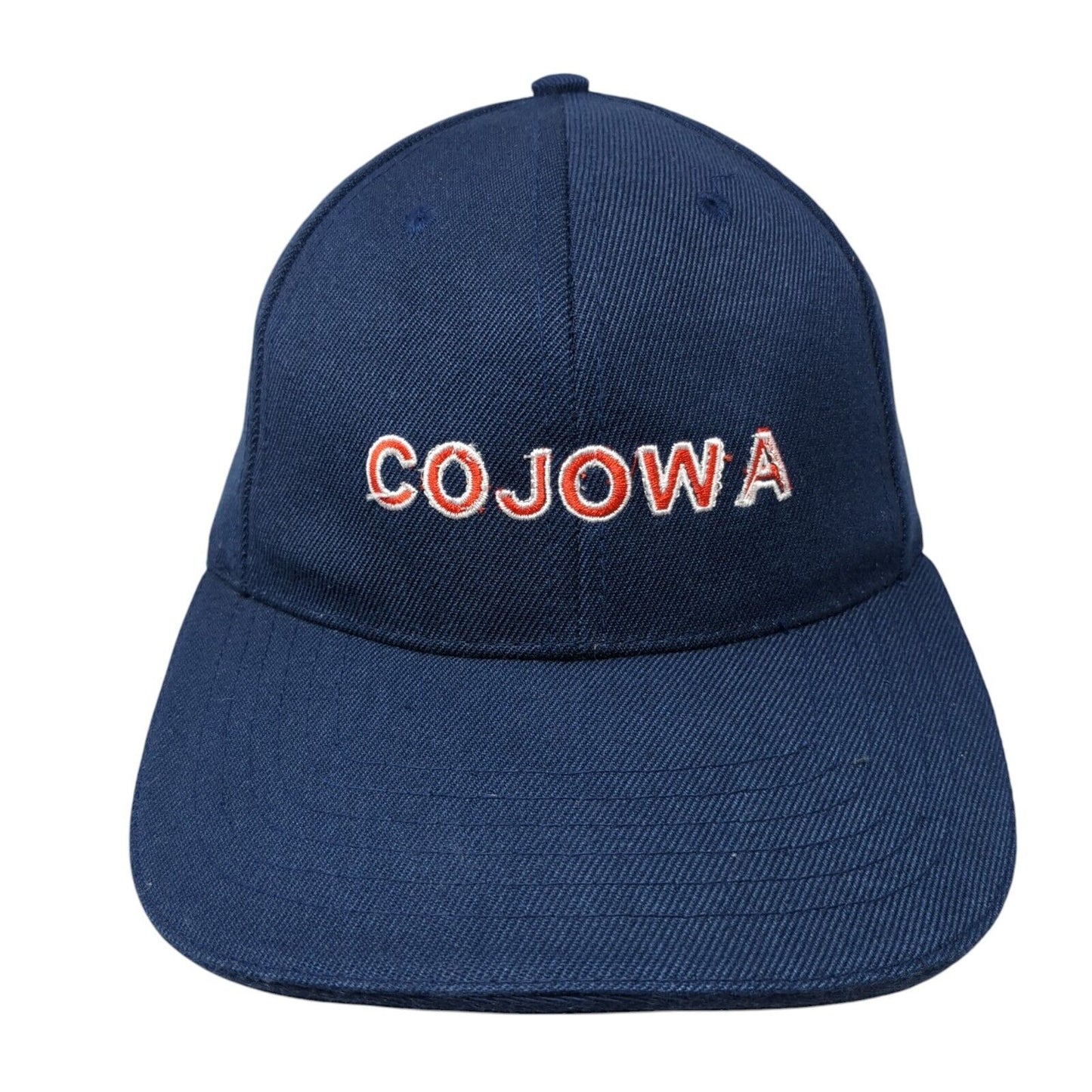 COJOWA Slideback Hat Blue One Size Adjustable Embroidered 6 Panel