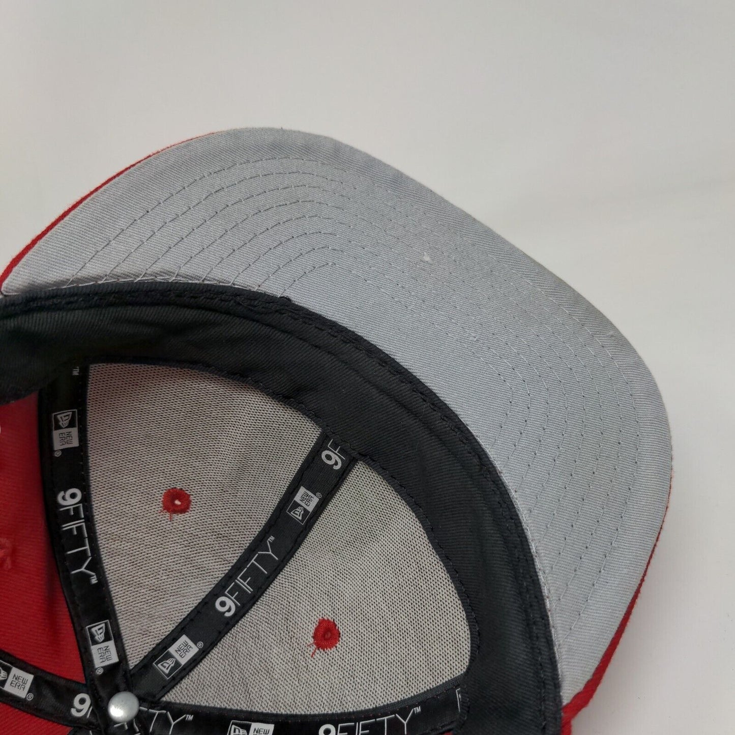 Marvel Iron Man Snapback Hat Red Youth Adjustable Embroidered New Era