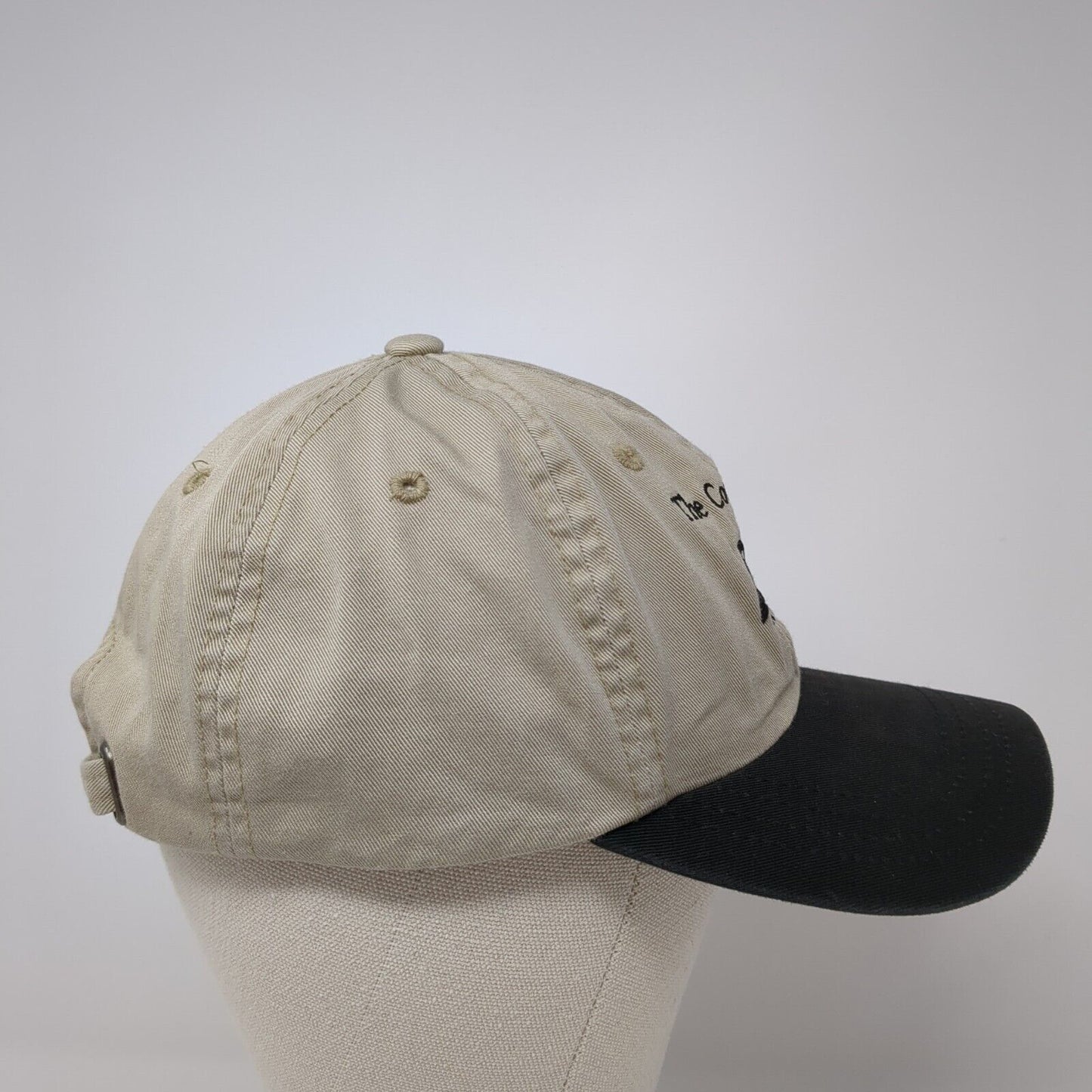 The ConAgra Foods Skin Game Slideback Hat Tan OS Adjustable Embroidered Imperial