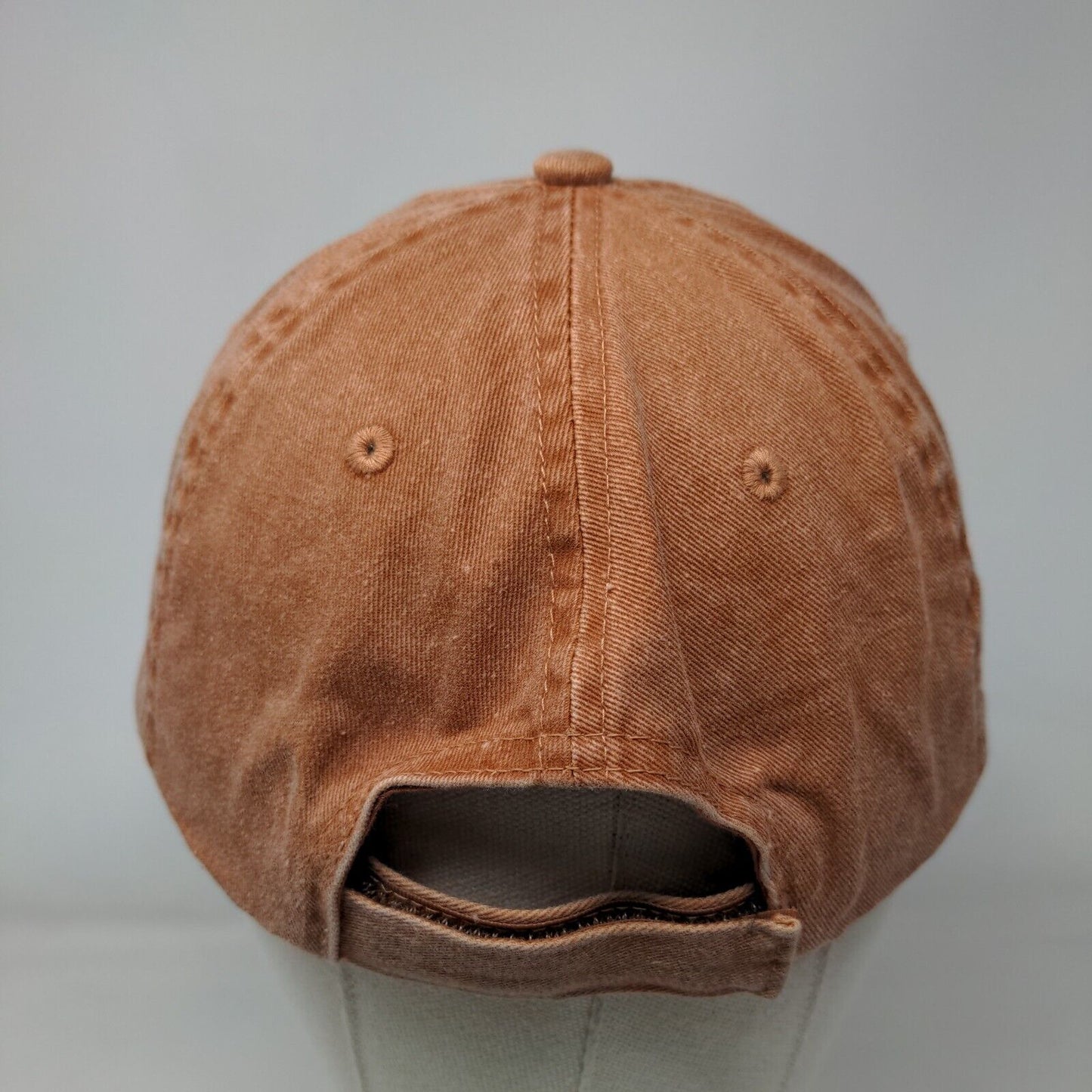 Myrtle Beach SC Best Collection Strapback Hat Brown OSFA Embroidered