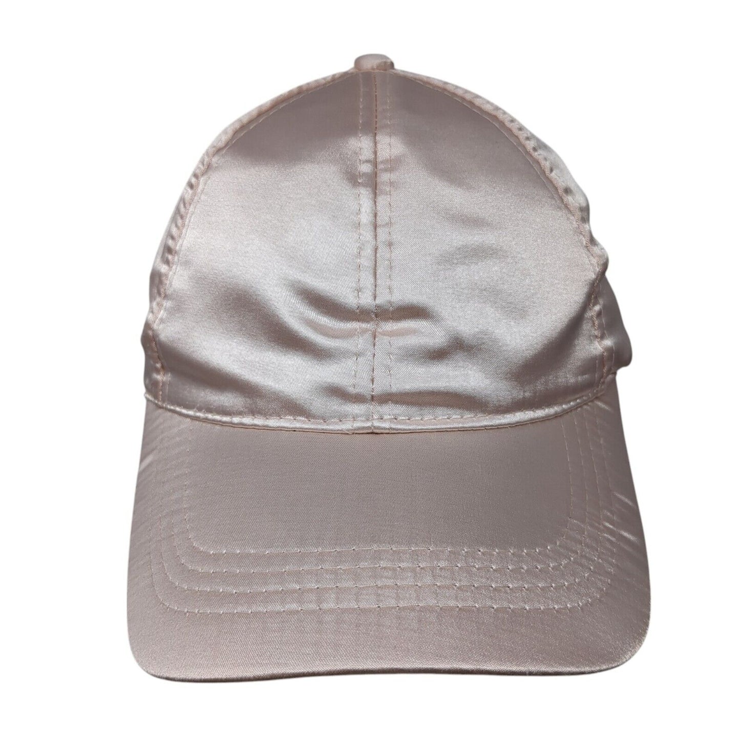 NYC Underground Slideback Hat Pink One Size Adjustable 6 Panel Blank Polyester
