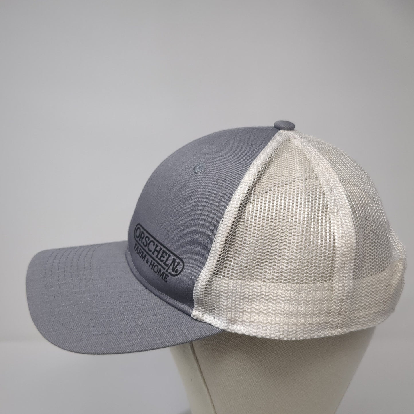Orscheln Farm & Home Snapback Trucker Hat Gray One Size Mesh Back